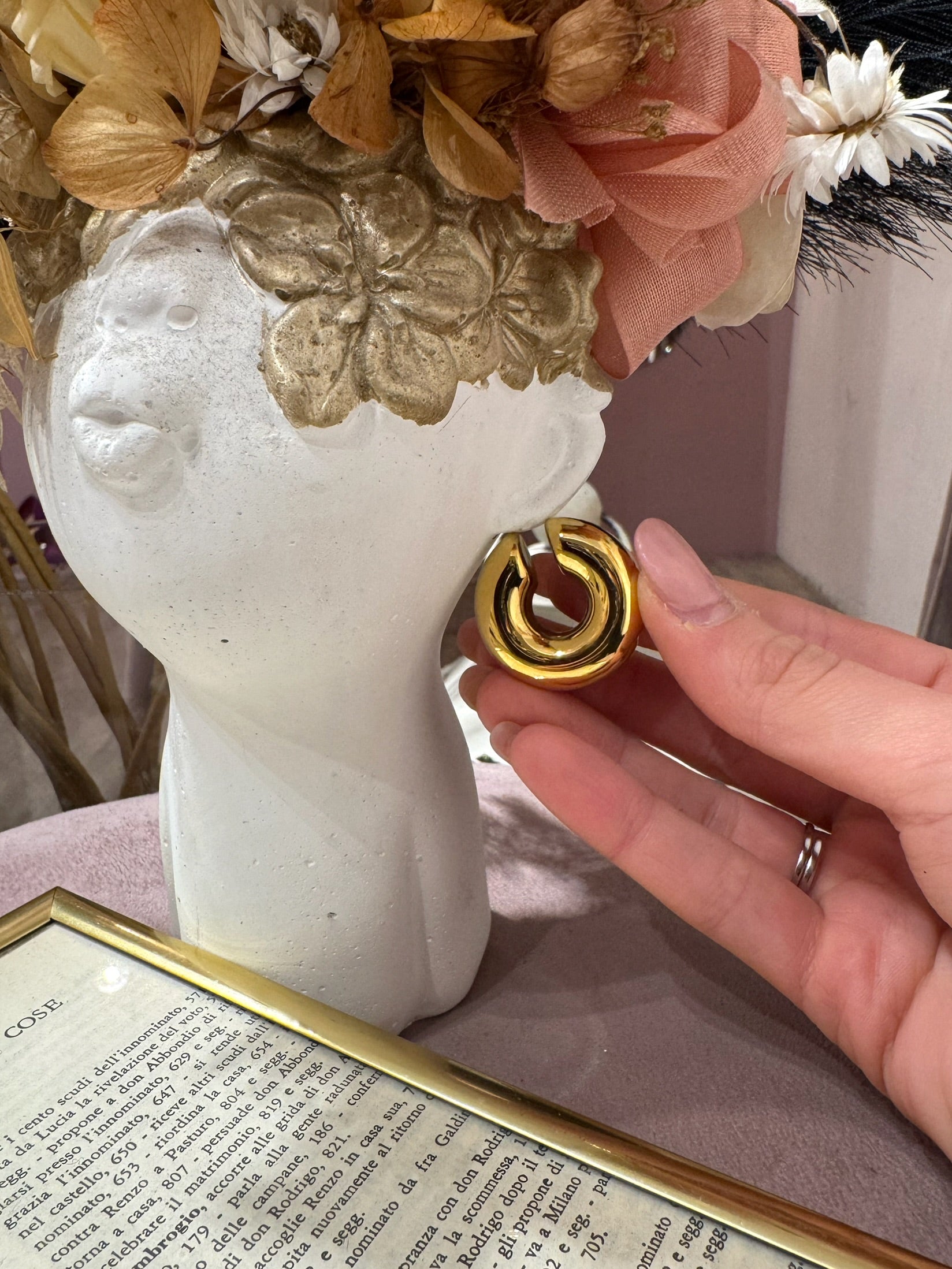 Ear Cuff Maxi Bombato +Colori