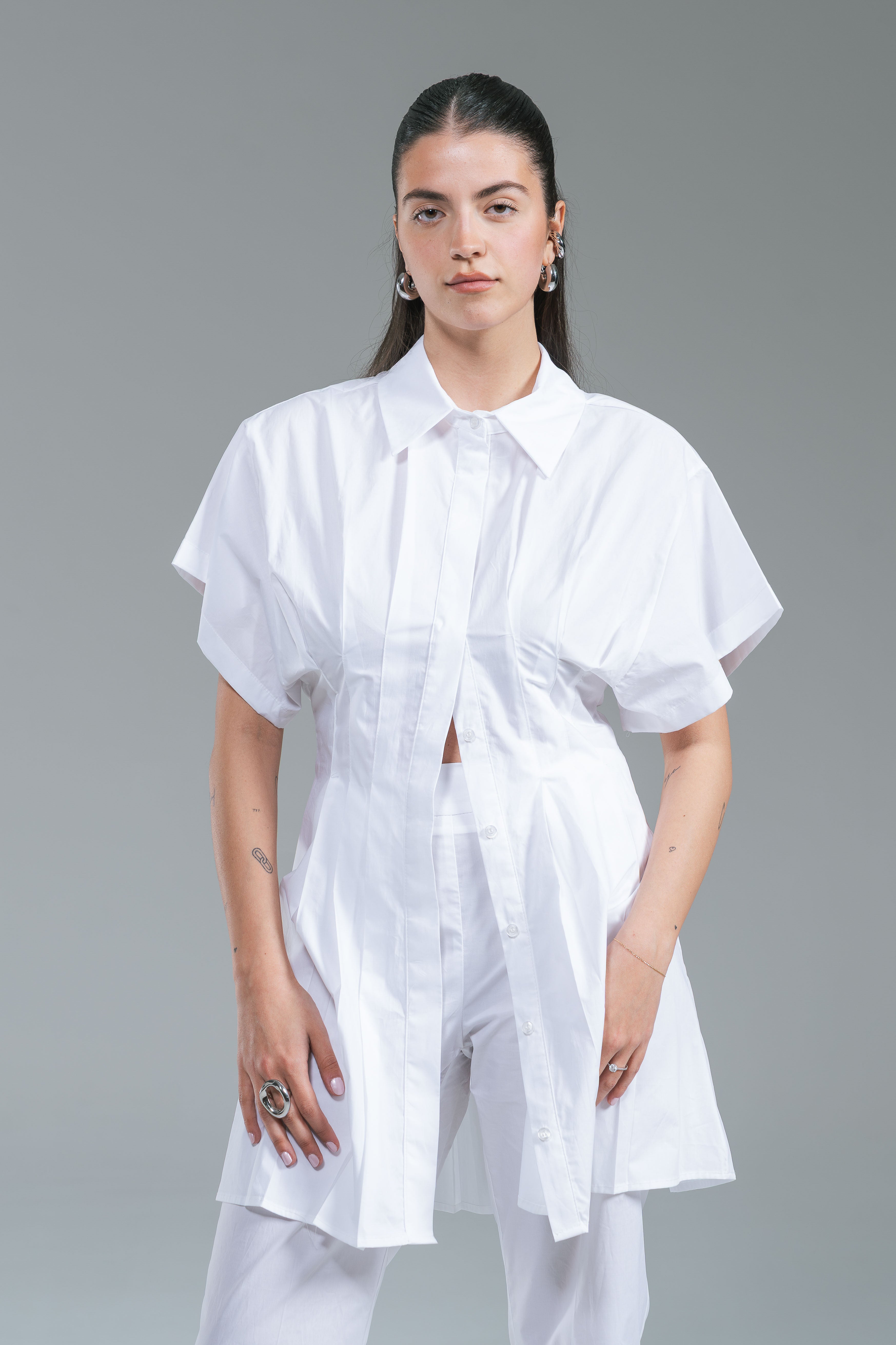 Camicia Popeline Kostumn1 Off-White