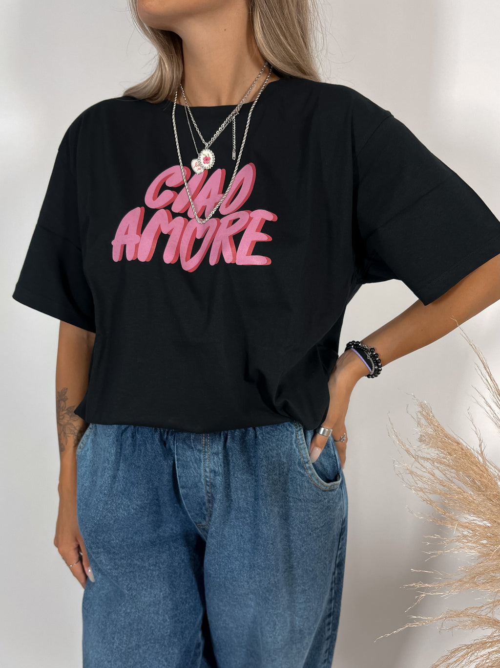 T-Shirt “Ciao Amore” Nero