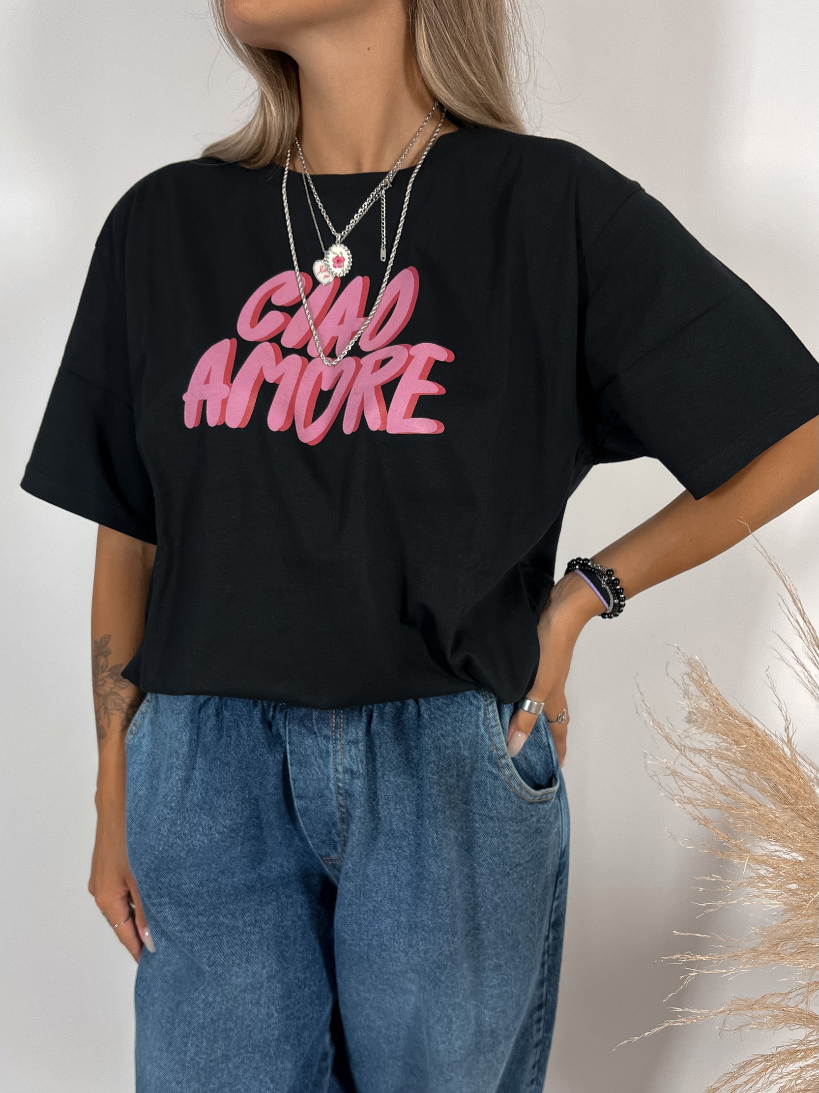 T-Shirt “Ciao Amore” Nero