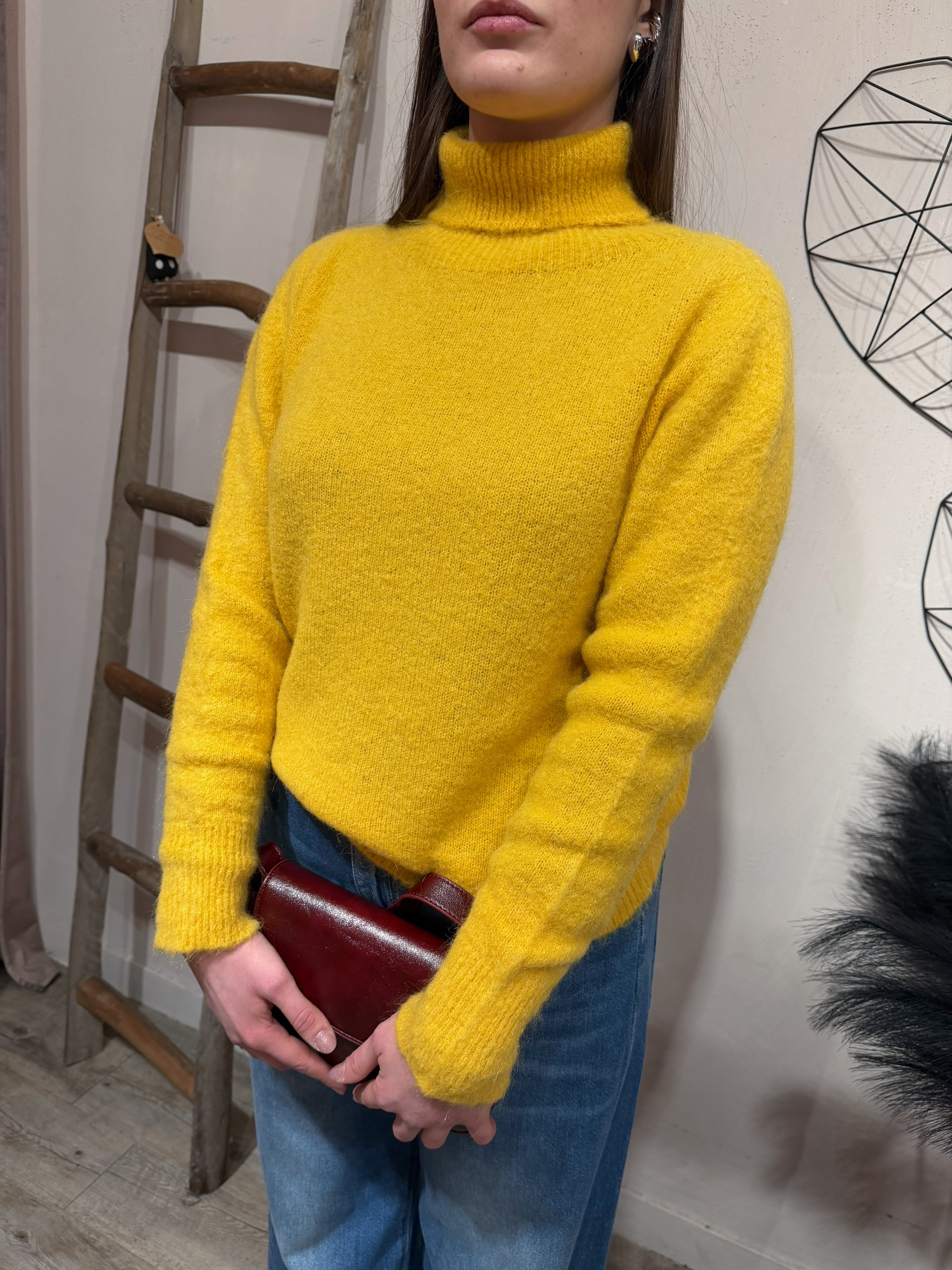 Pull Dolcevita Alpaca Kontatto +Colori