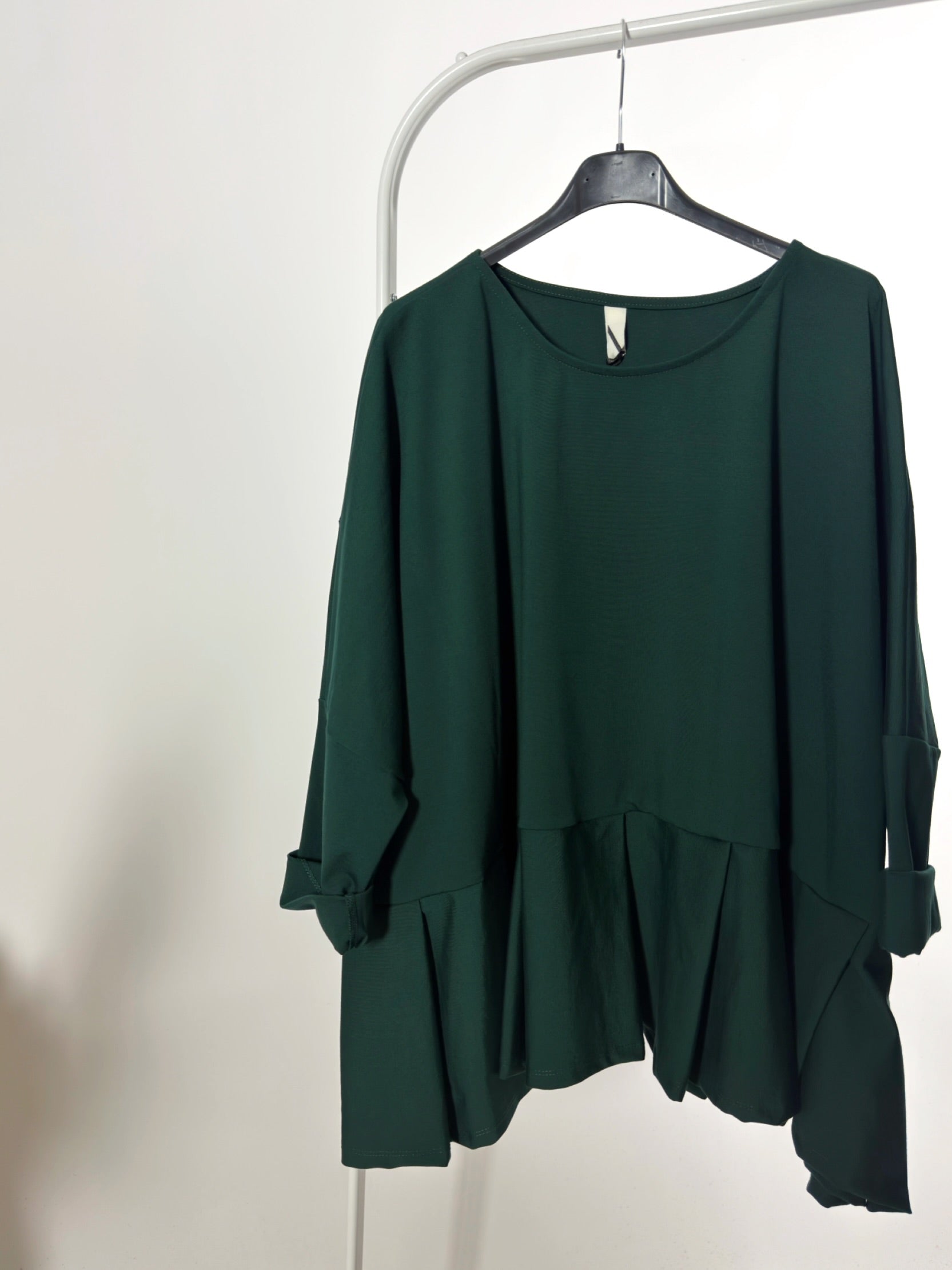 Maxi Felpa Ambra Punto Milano +colori