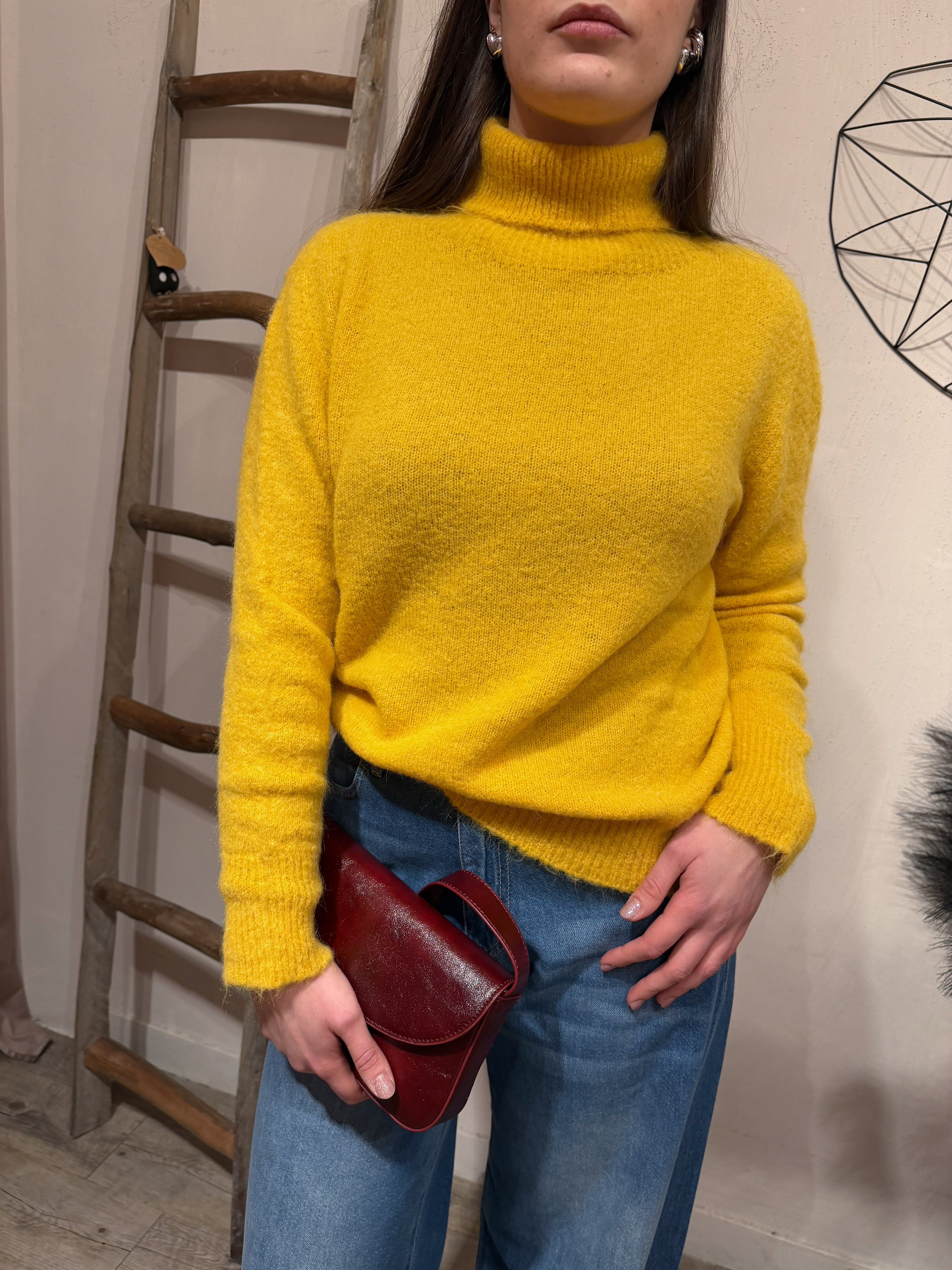 Pull Dolcevita Alpaca Kontatto +Colori