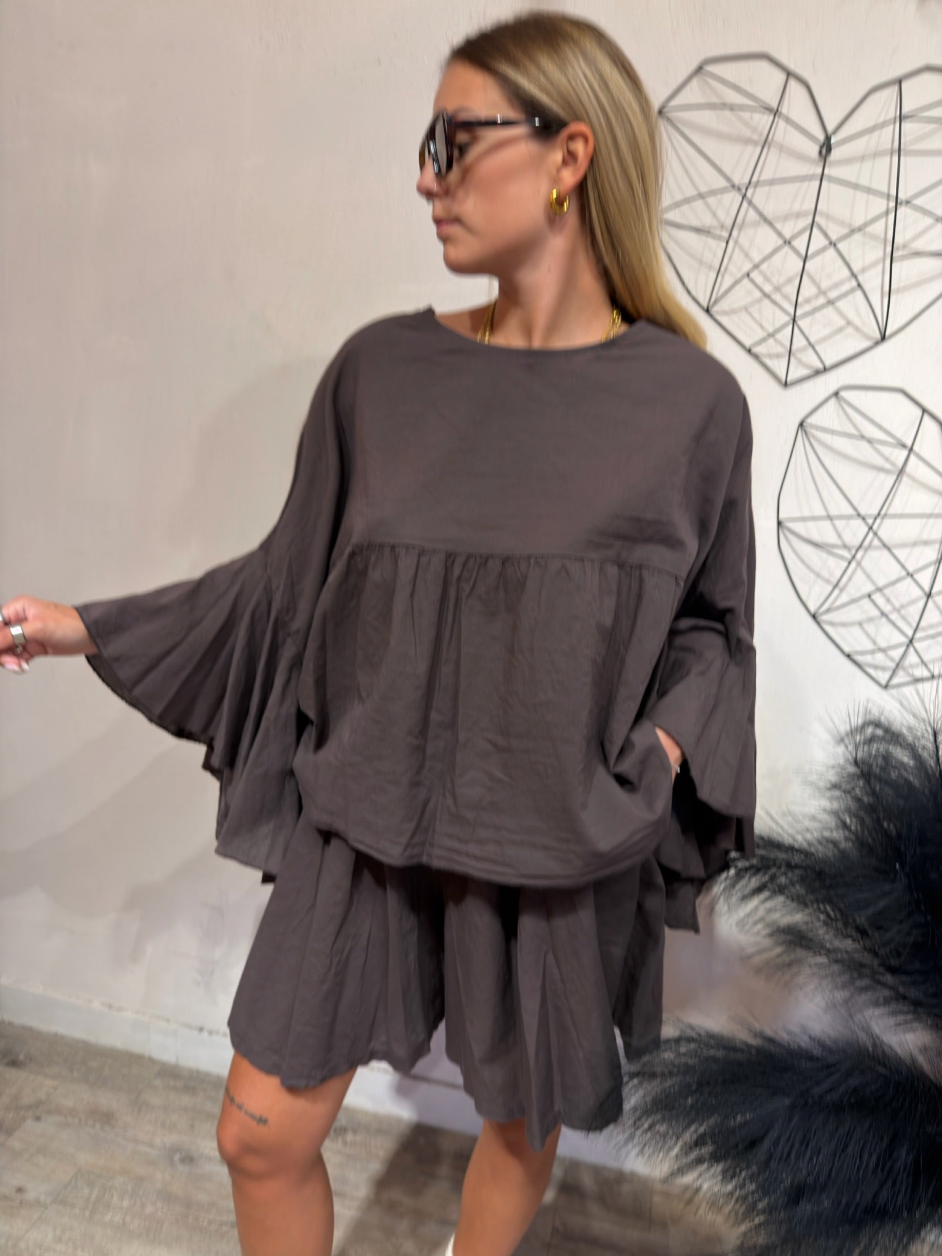 Set Short+Blusa Balza Moro