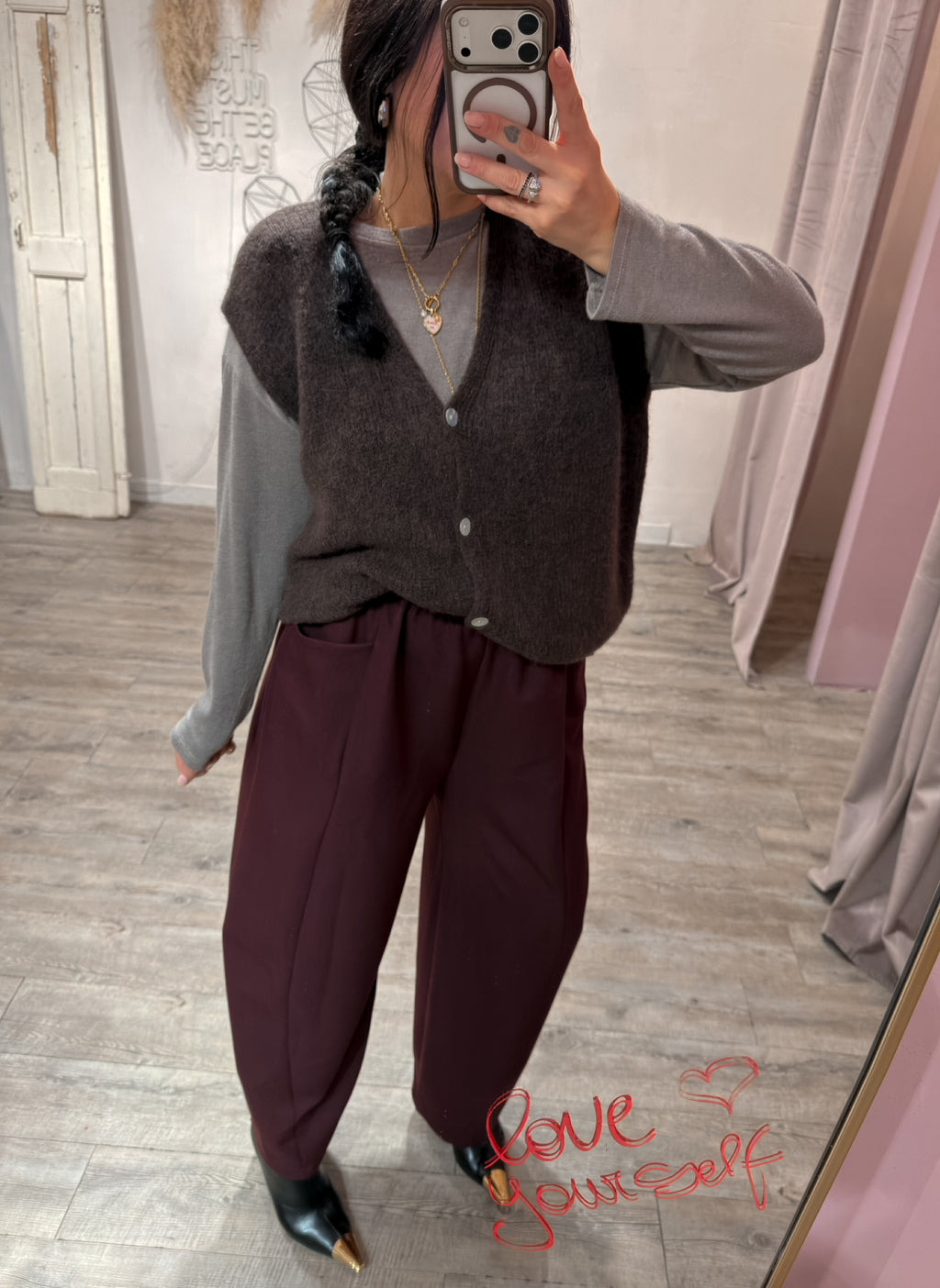 Pantalone Carota tasche Ginevra +colori