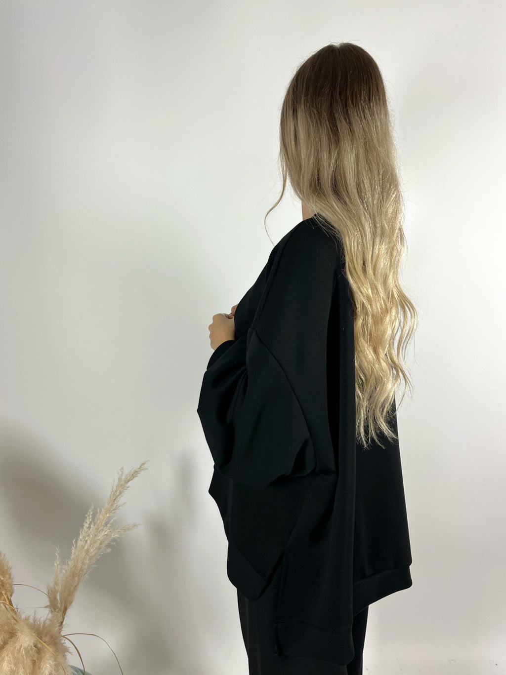 Felpa Oversize Scuba +colori