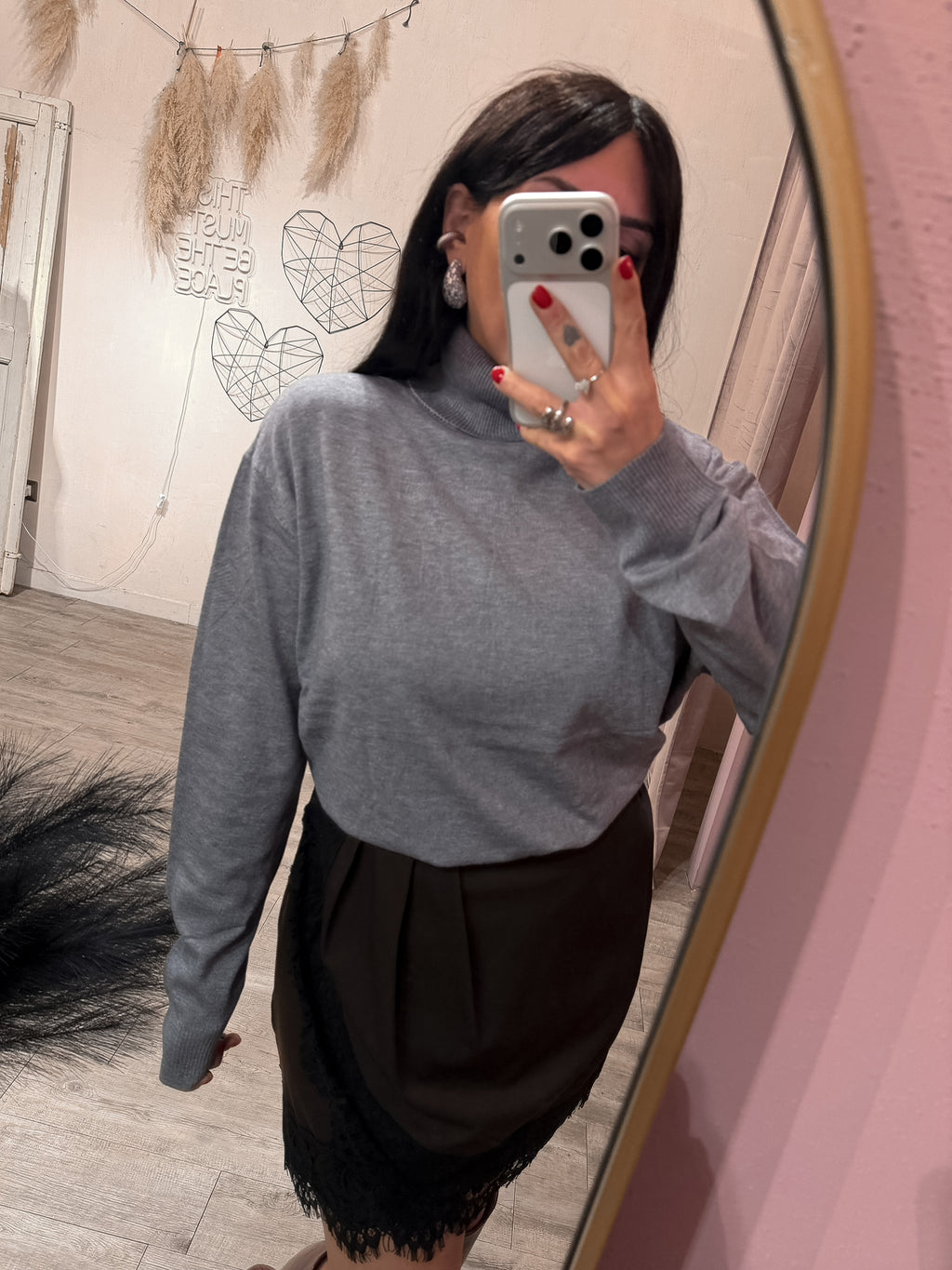 Maglia Basic Dolcevita +colori