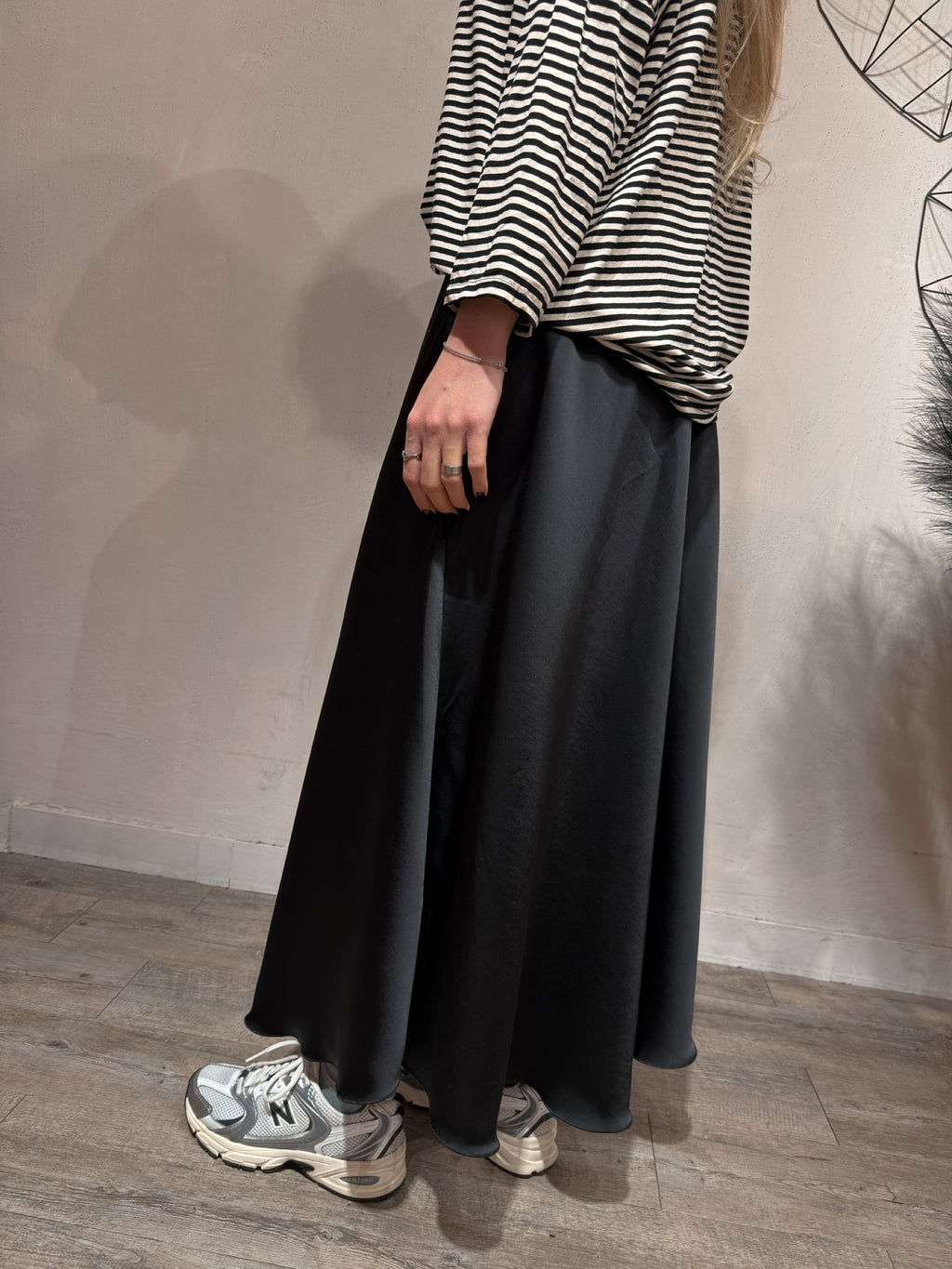 Gonna Midi Satin +Colori
