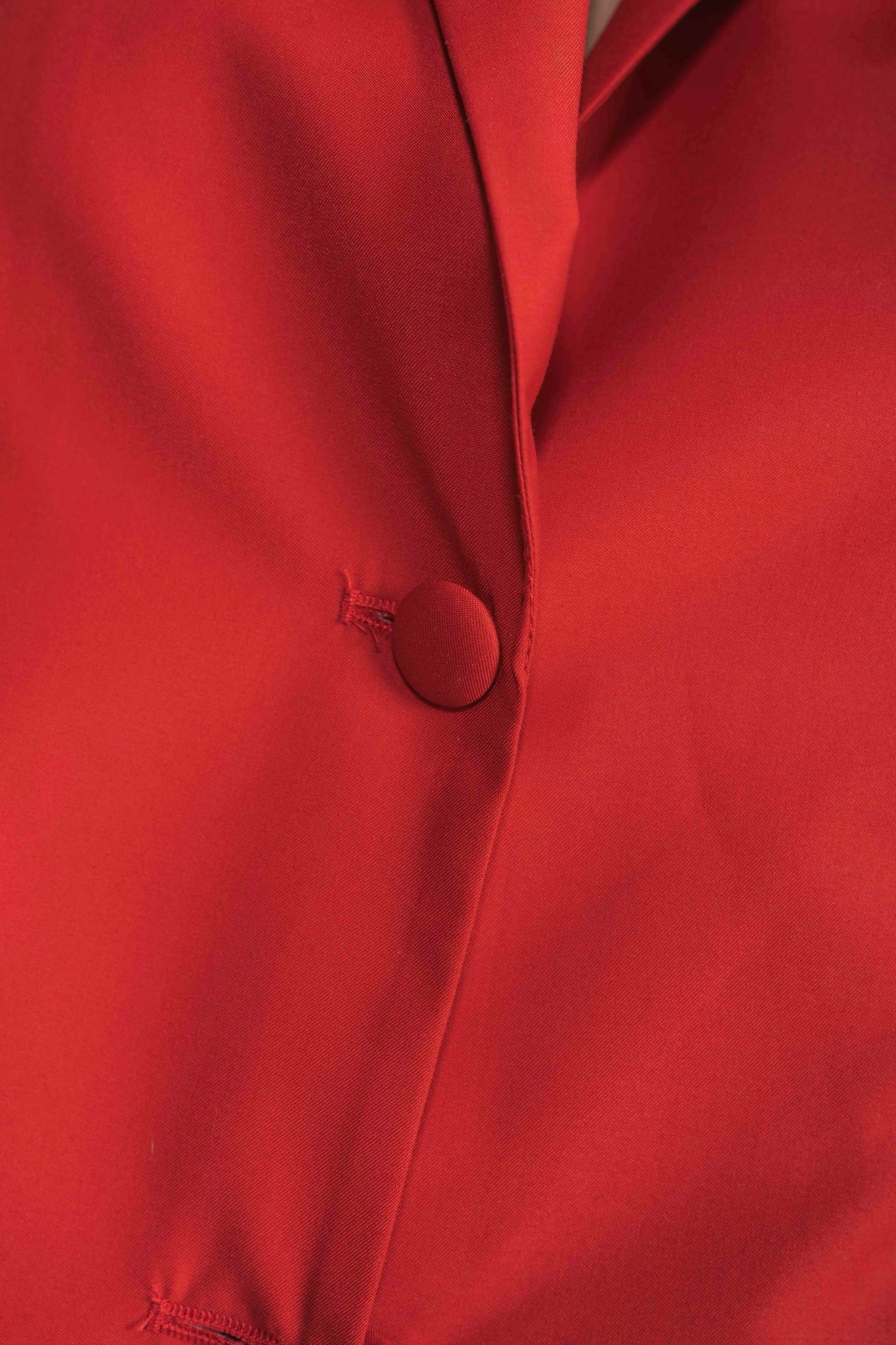 Maxi Gilet Cut-Out Rosso YouDecide