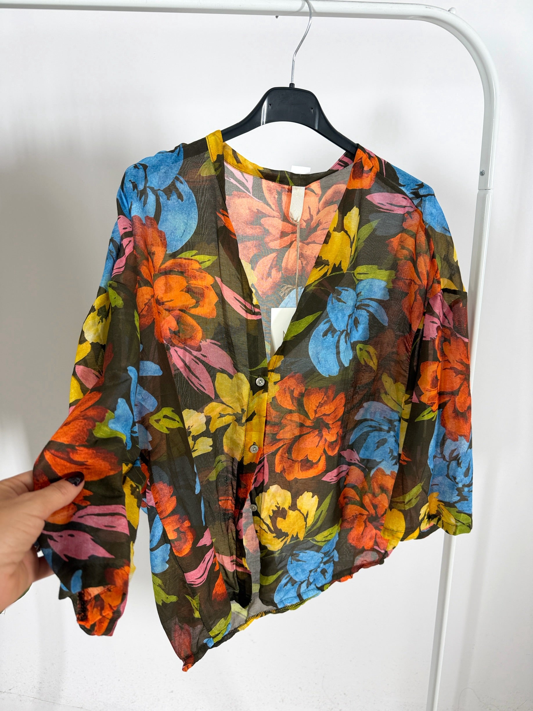 Camicia Misto Seta +Fantasie