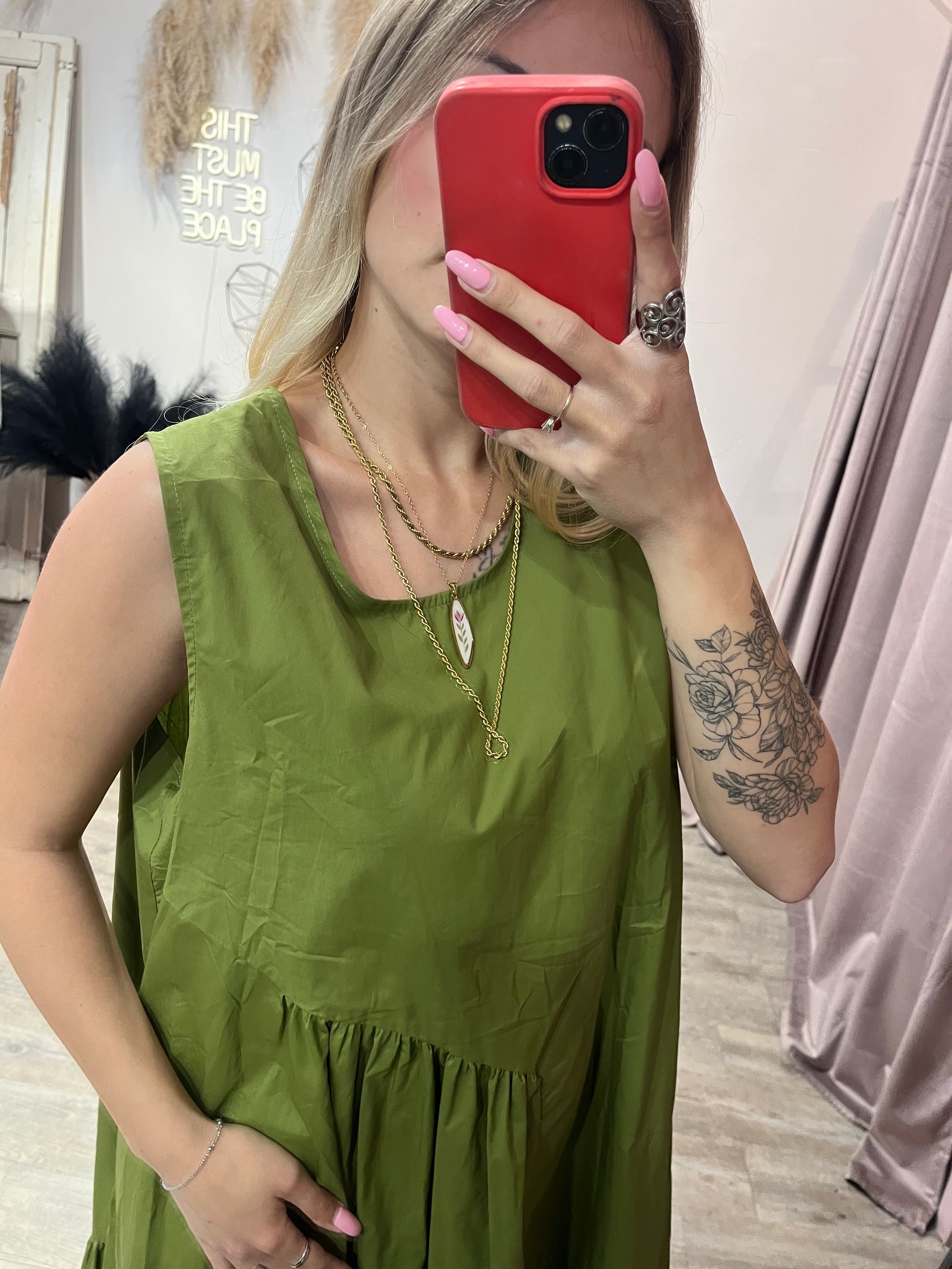 Maxi Abito Cotton +Colori
