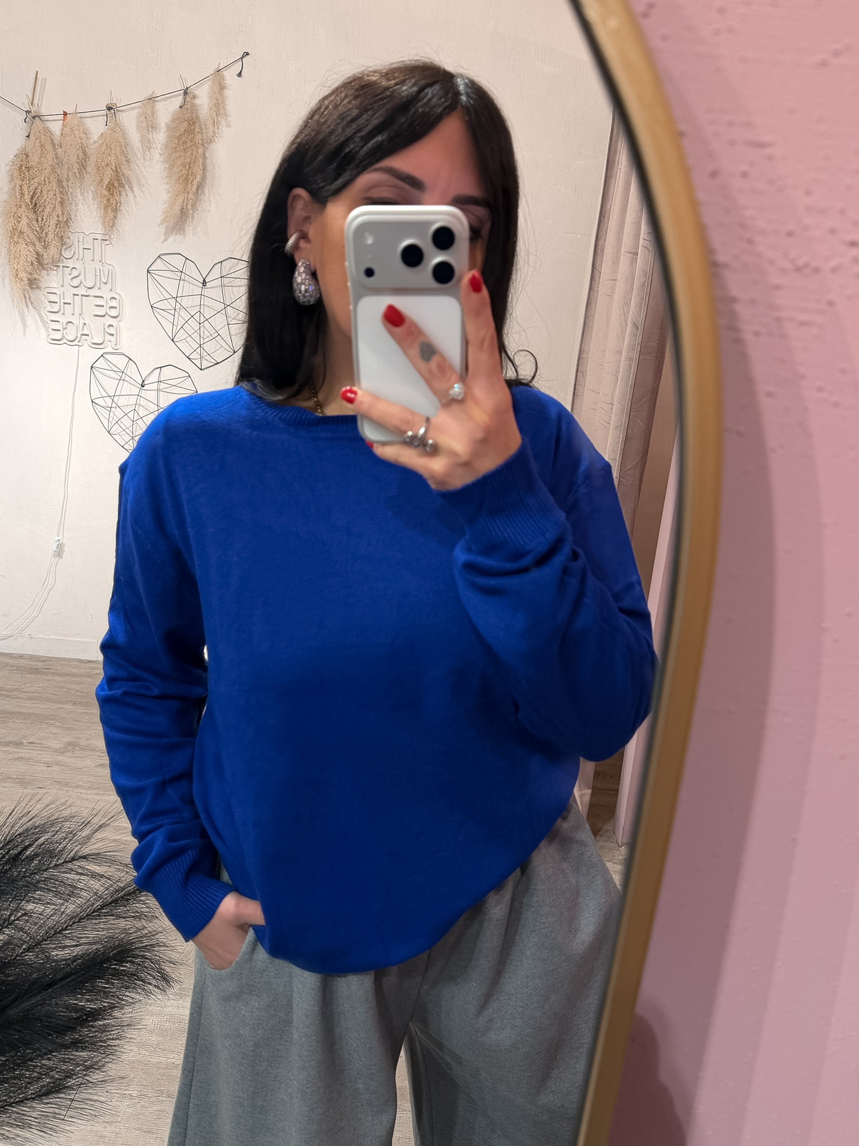 Maglia Basic Girocollo +colori