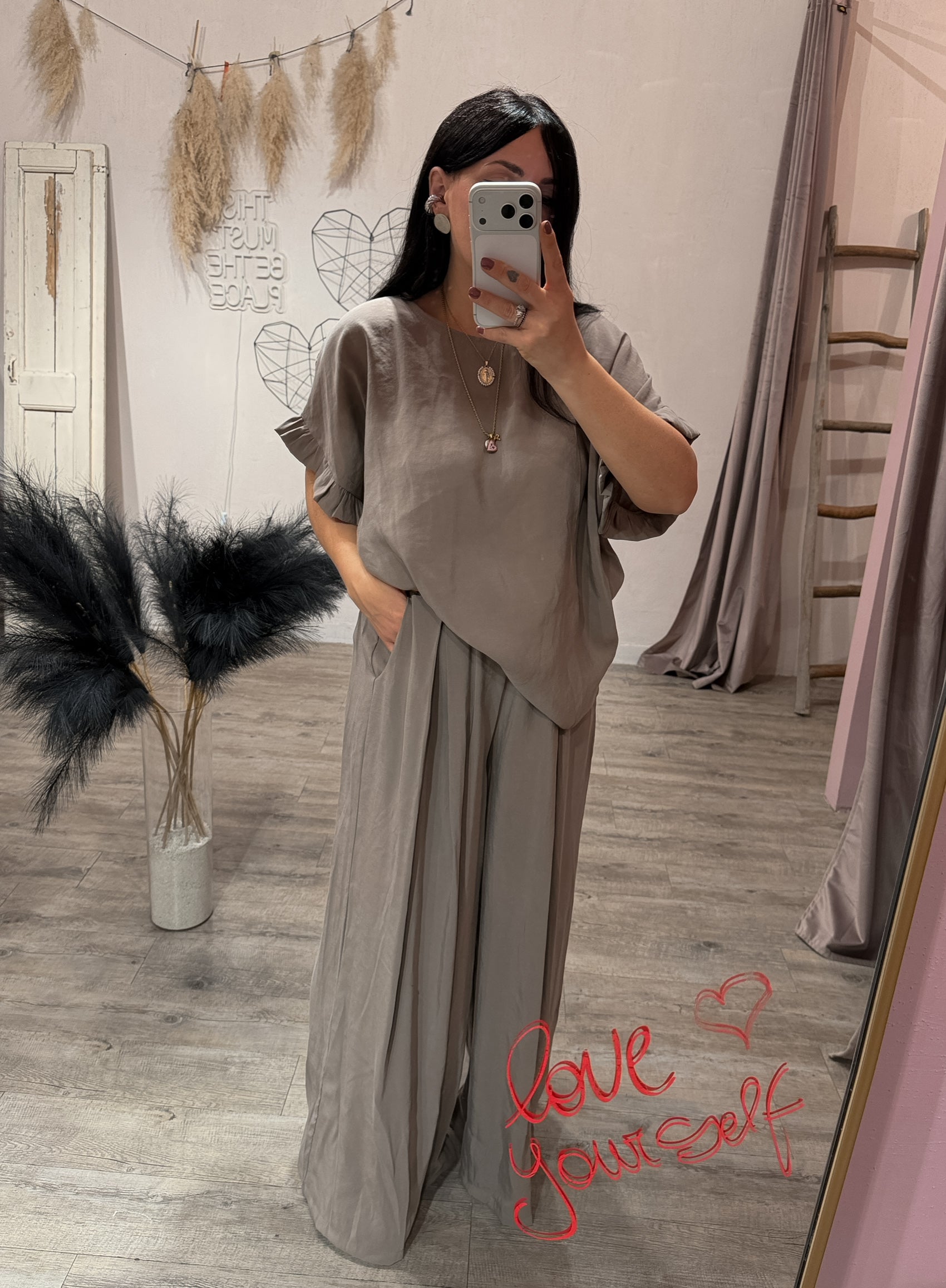 Blusa Parisienne Viscosa Lavata +colori
