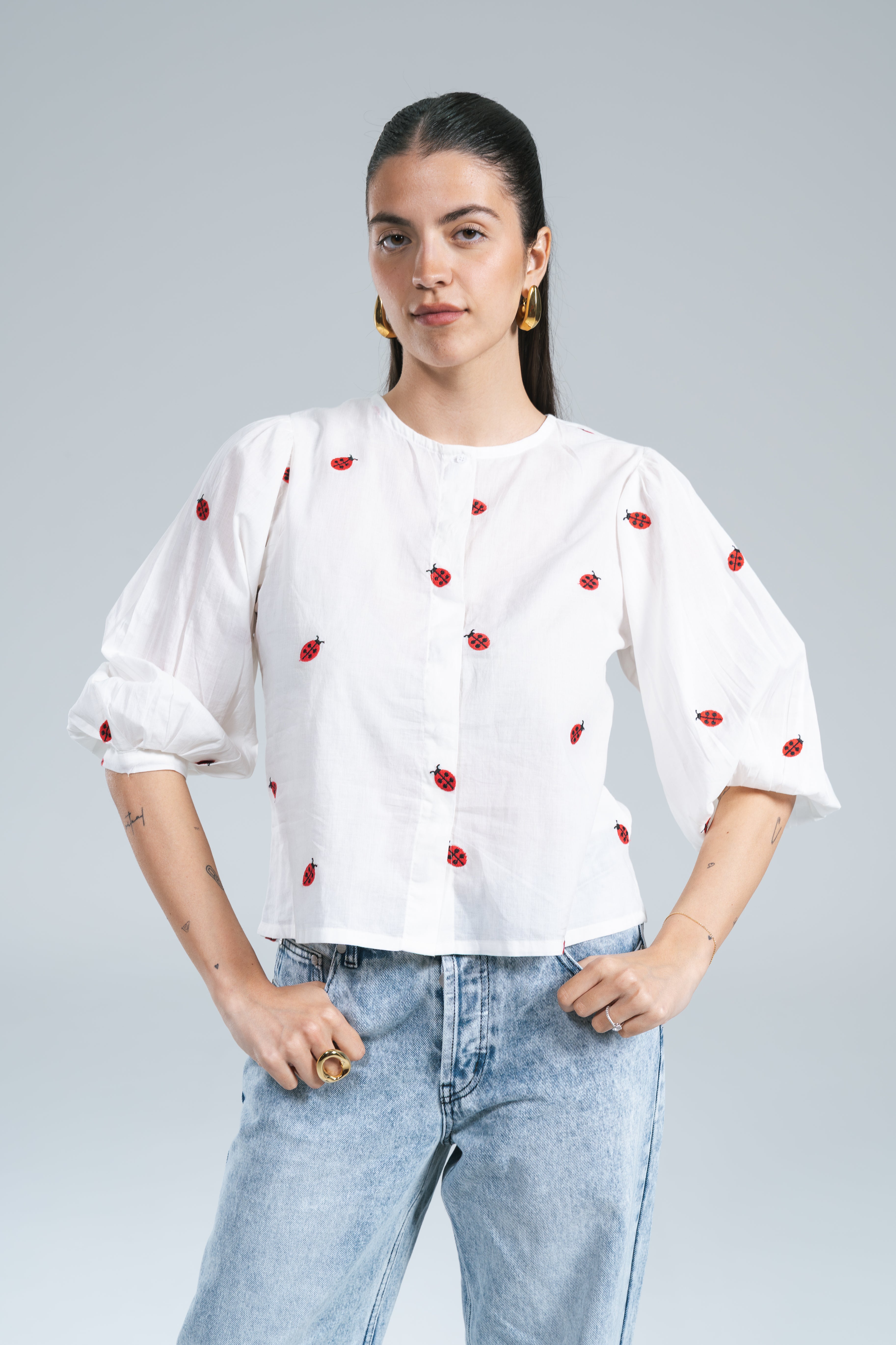 Camicia Coccinelle Compania Fantastica