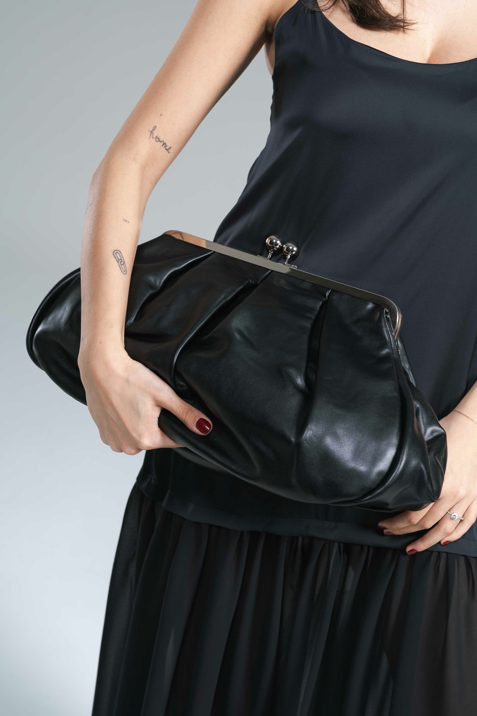 Maxi Clutch Bottega Nero