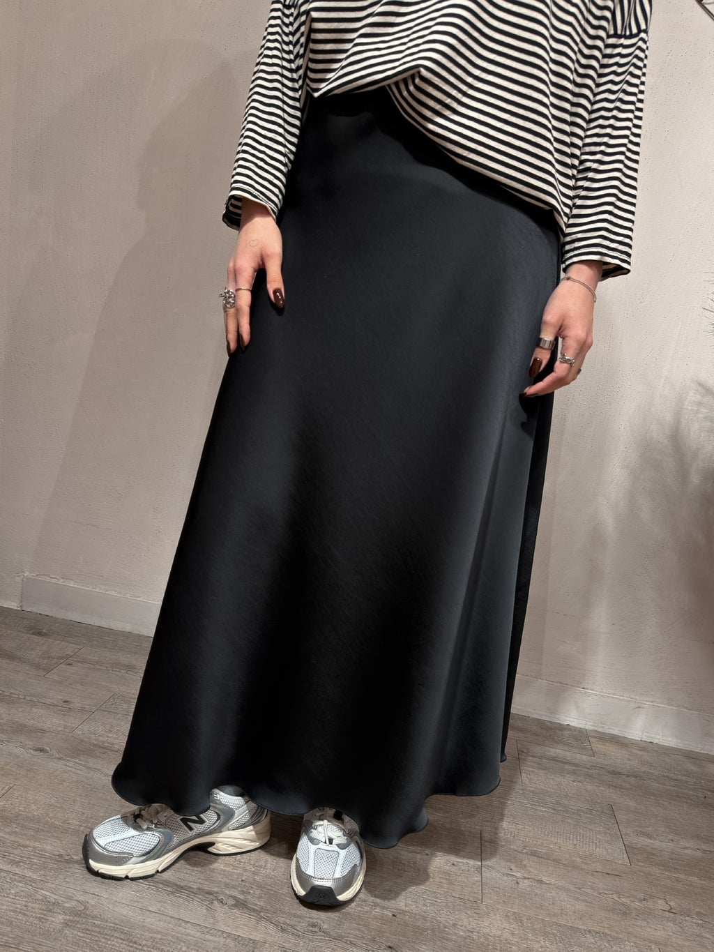 Gonna Midi Satin +Colori