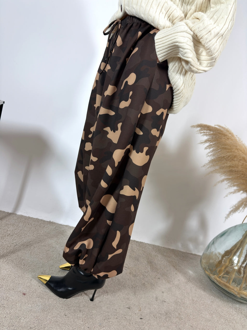 Pantalone Balloon Camouflage Militare