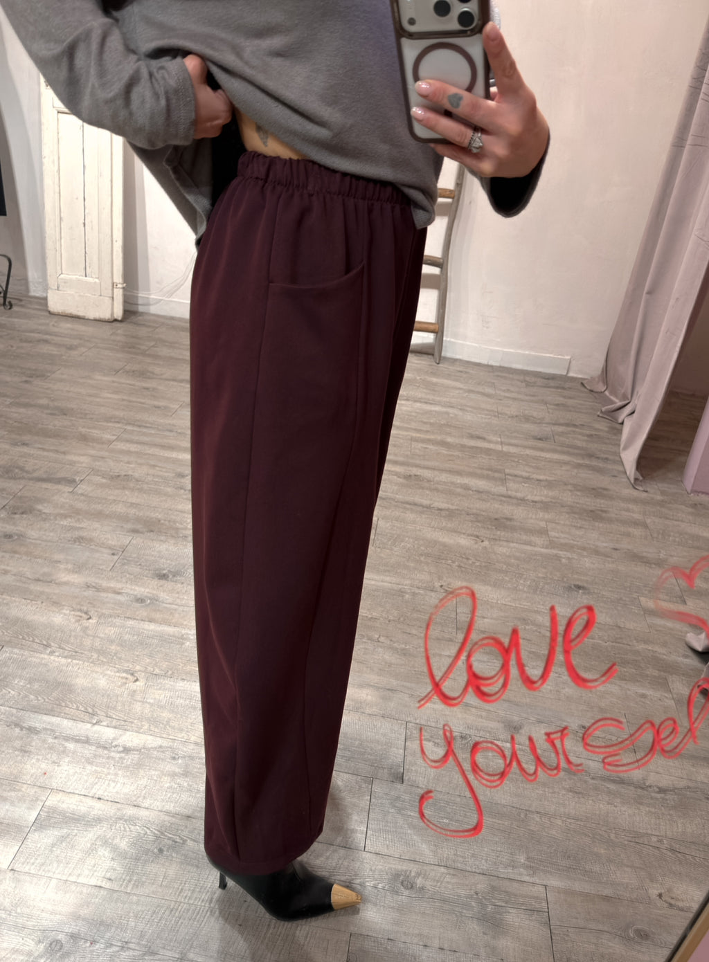 Pantalone Carota tasche Ginevra +colori