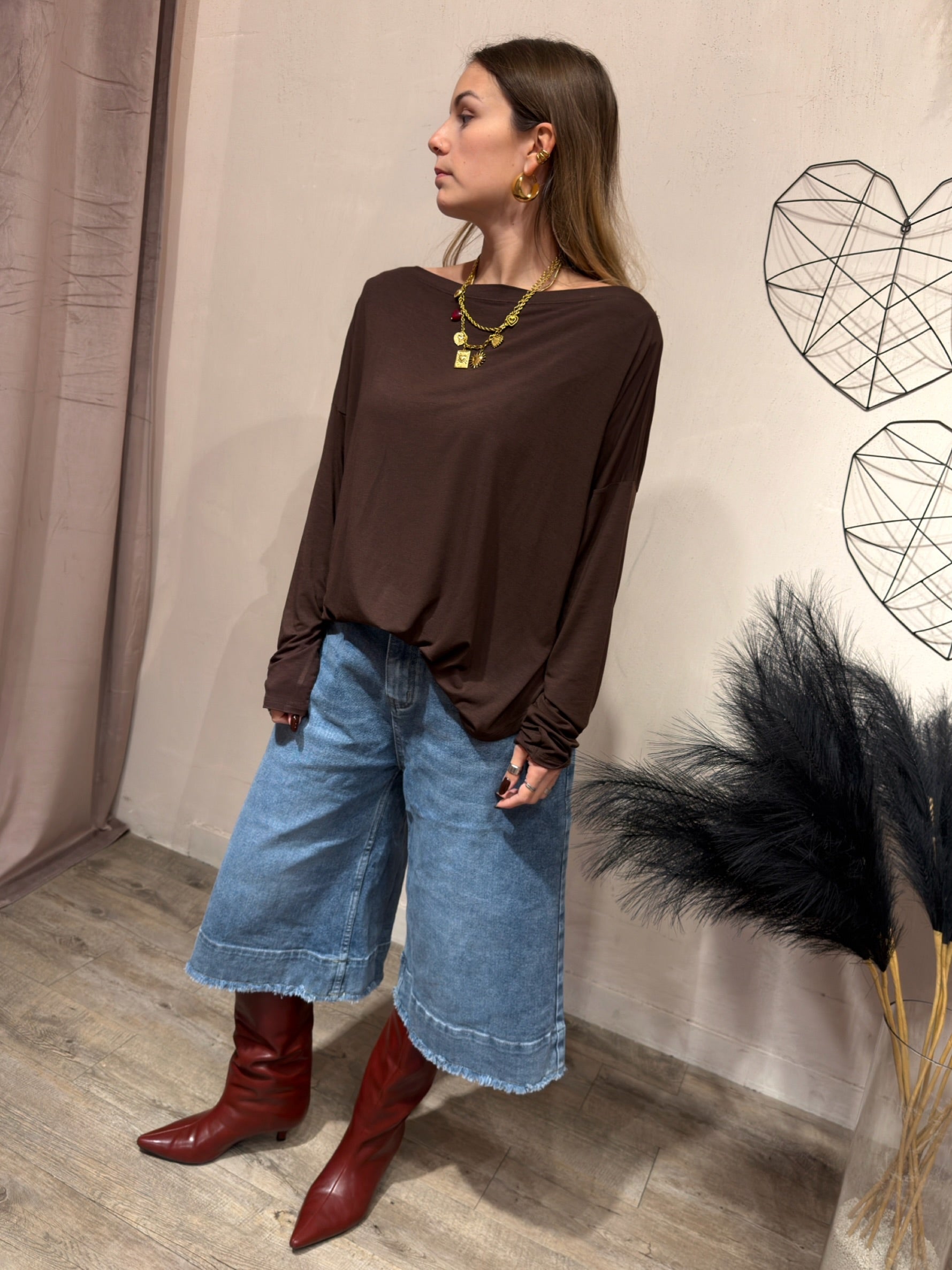 Bermuda Denim Sfrangiato Blu Medio YouDecide