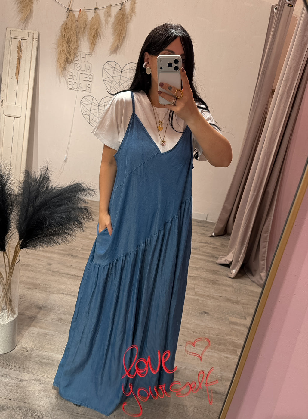 Maxi Jumpsuit Tessa Denim +colori