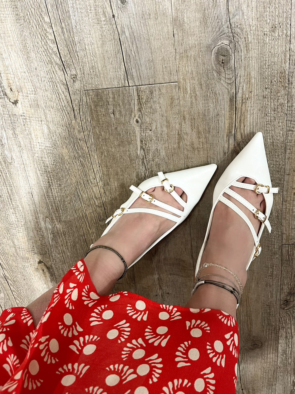 Slingback White