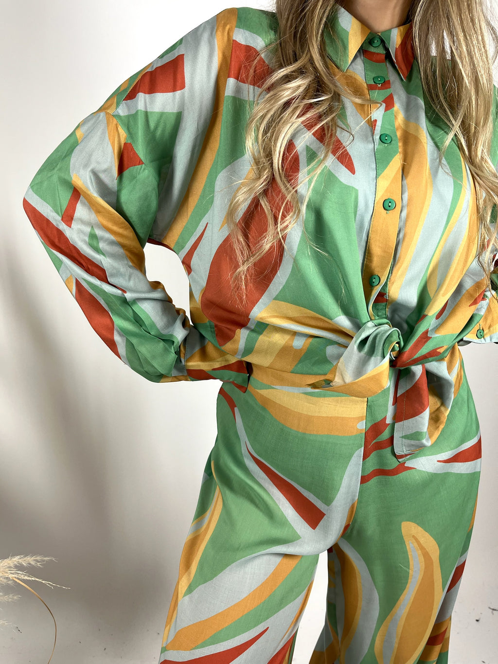 Camicia Viscosa Fluida Vintage