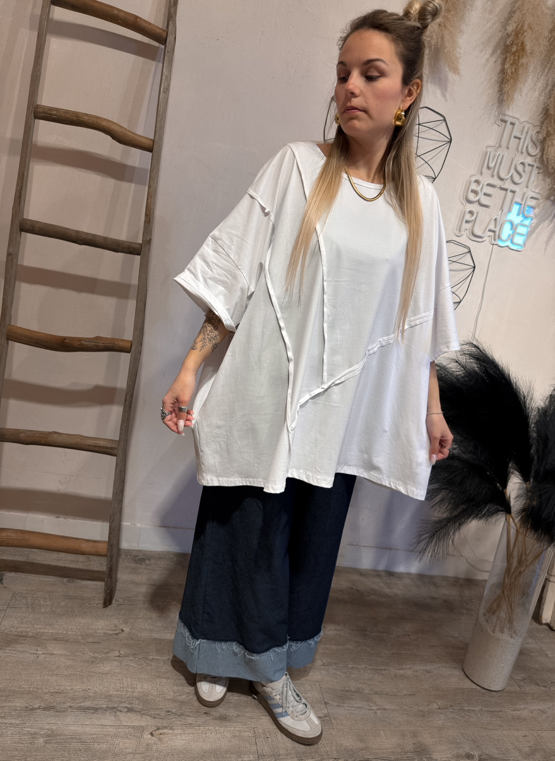 Maxi T-shirt Scatola Profili +colori