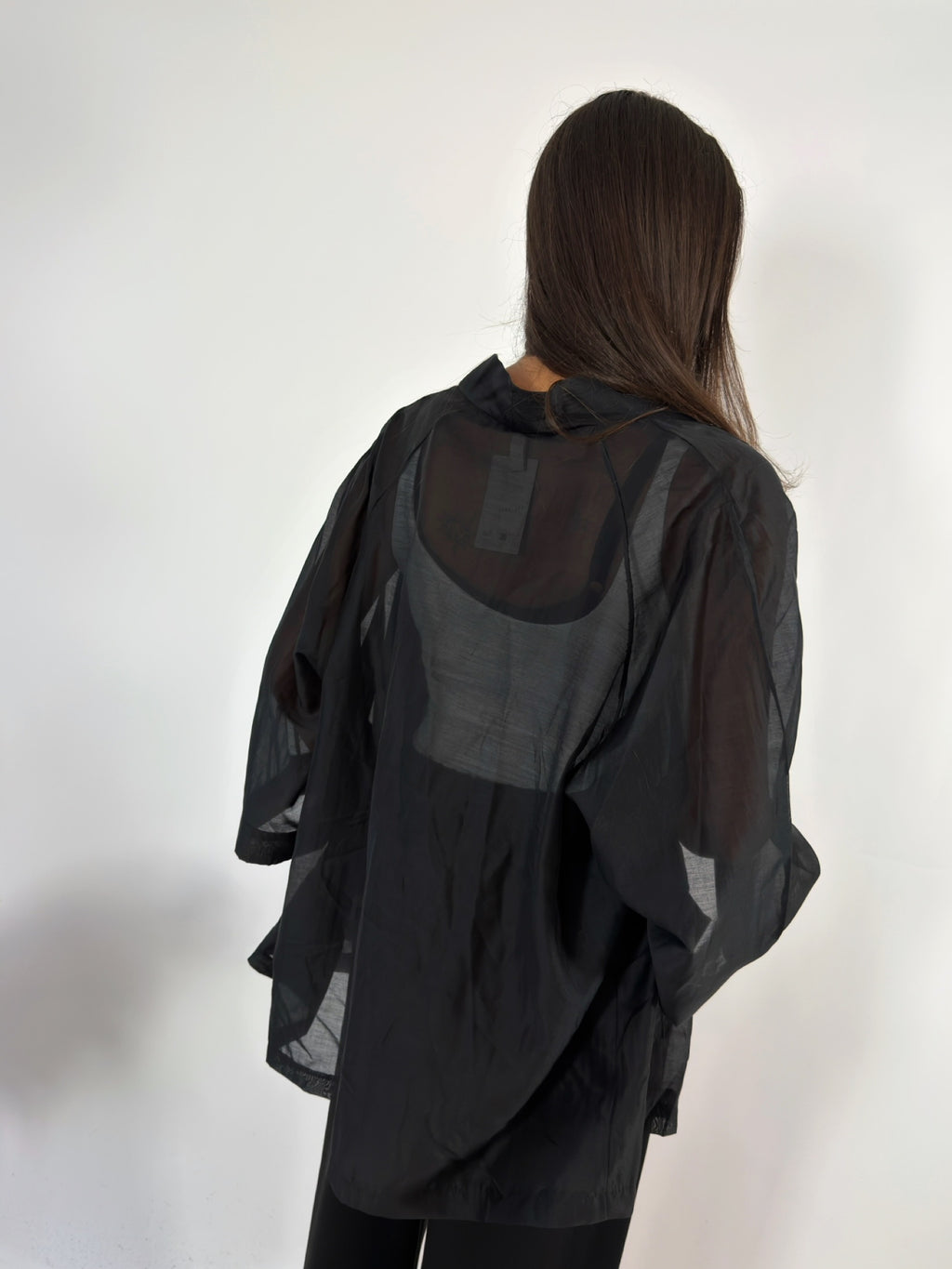 Camicia Kimono Waffle Nero +colori