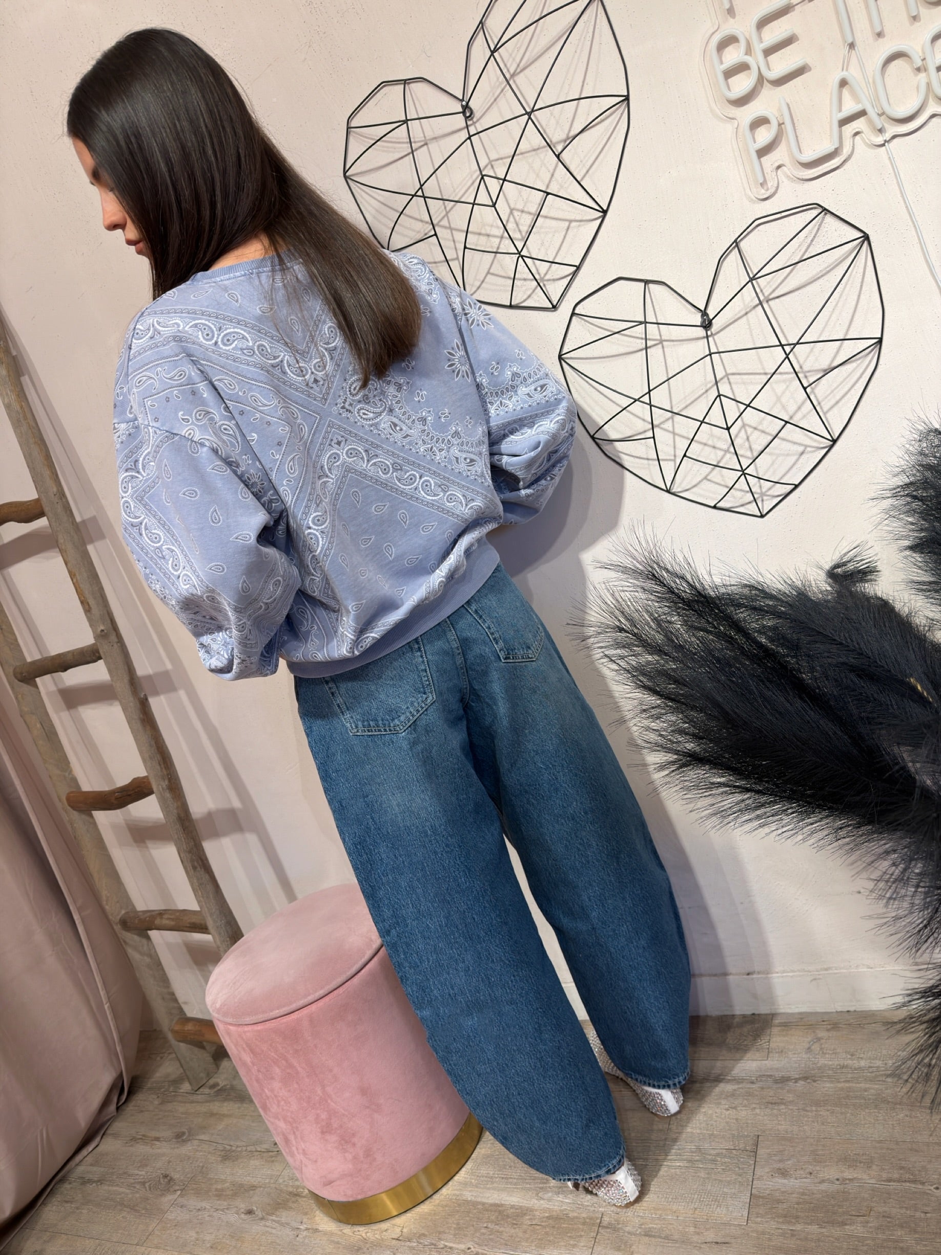 Jeans Nancy Barrell Blu/Medio Dr.Denim