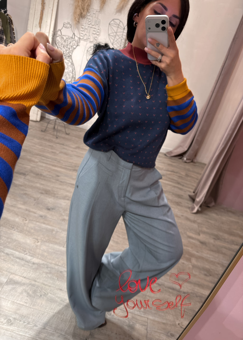 Pull Righe/Fantasia Multicolore Surkana