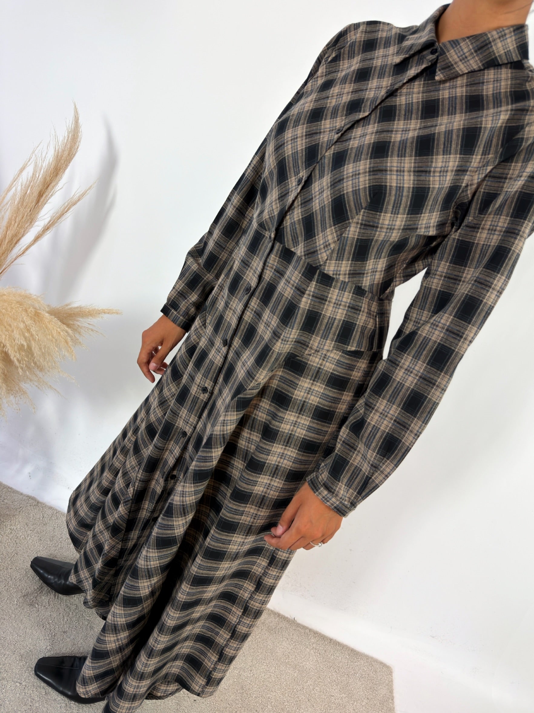 Abito Chemisier Scacchi Wild Pony