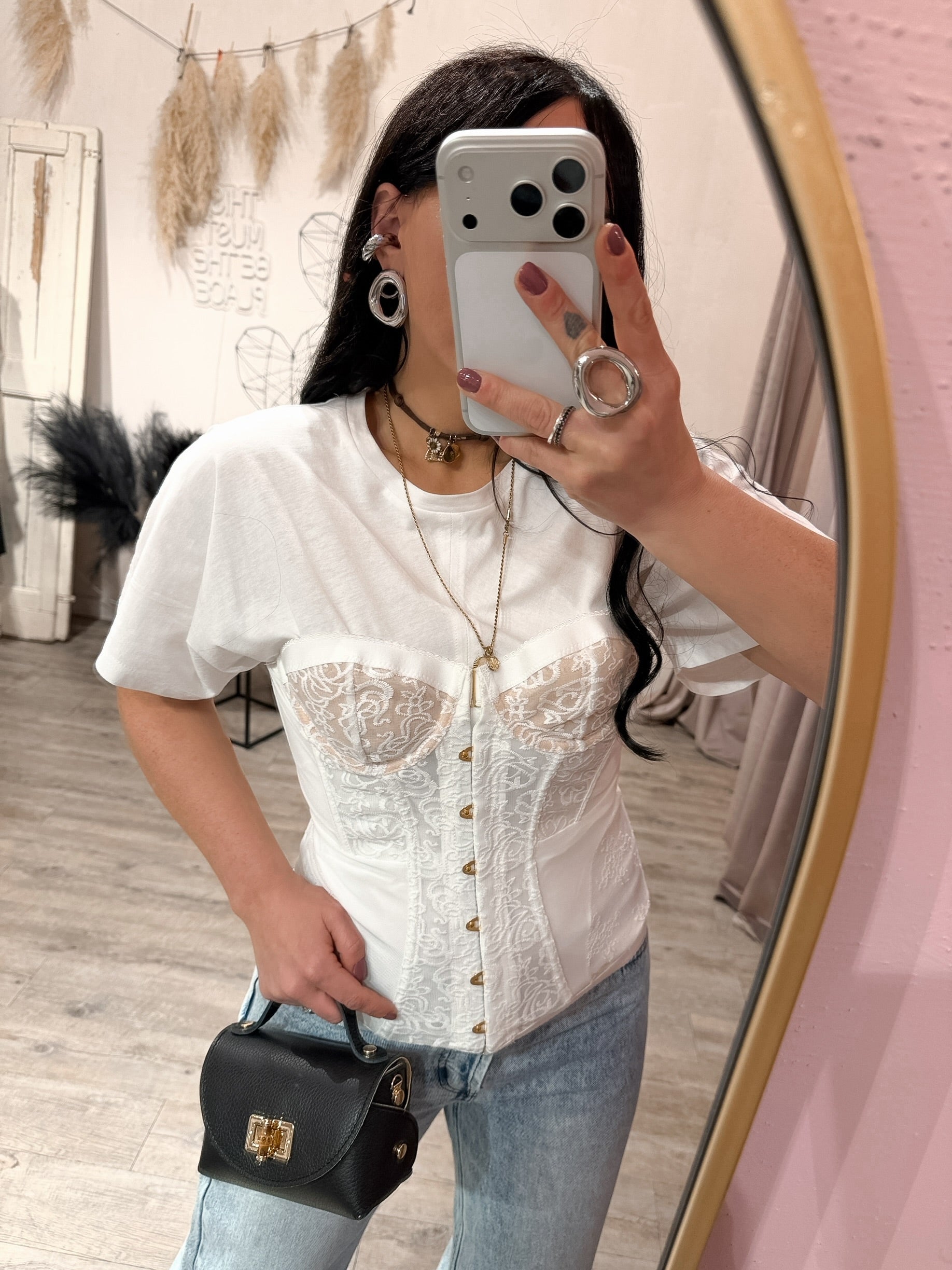 Bustier in Pizzo +colori