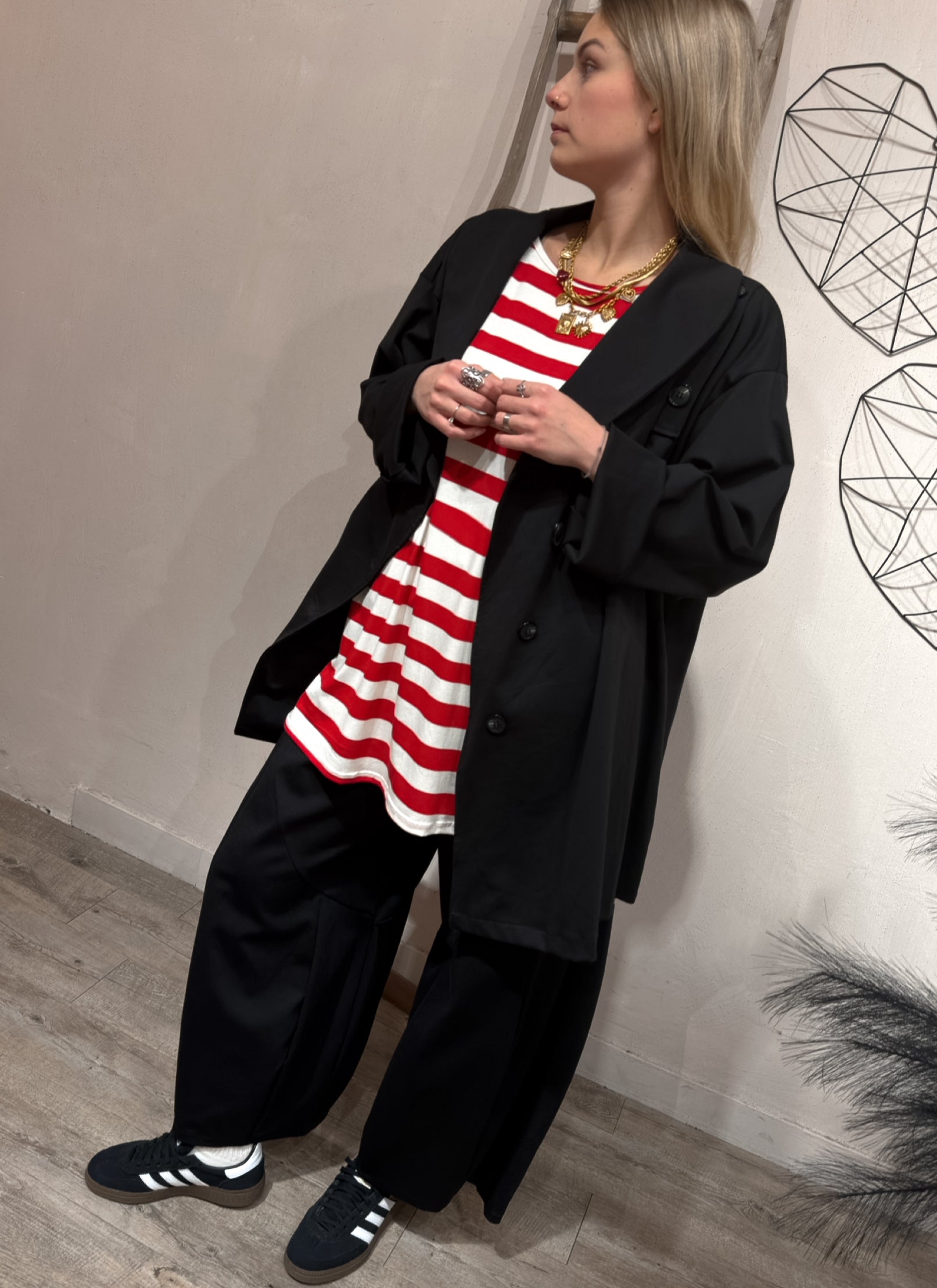 Maxi T-shirt Righe +colori