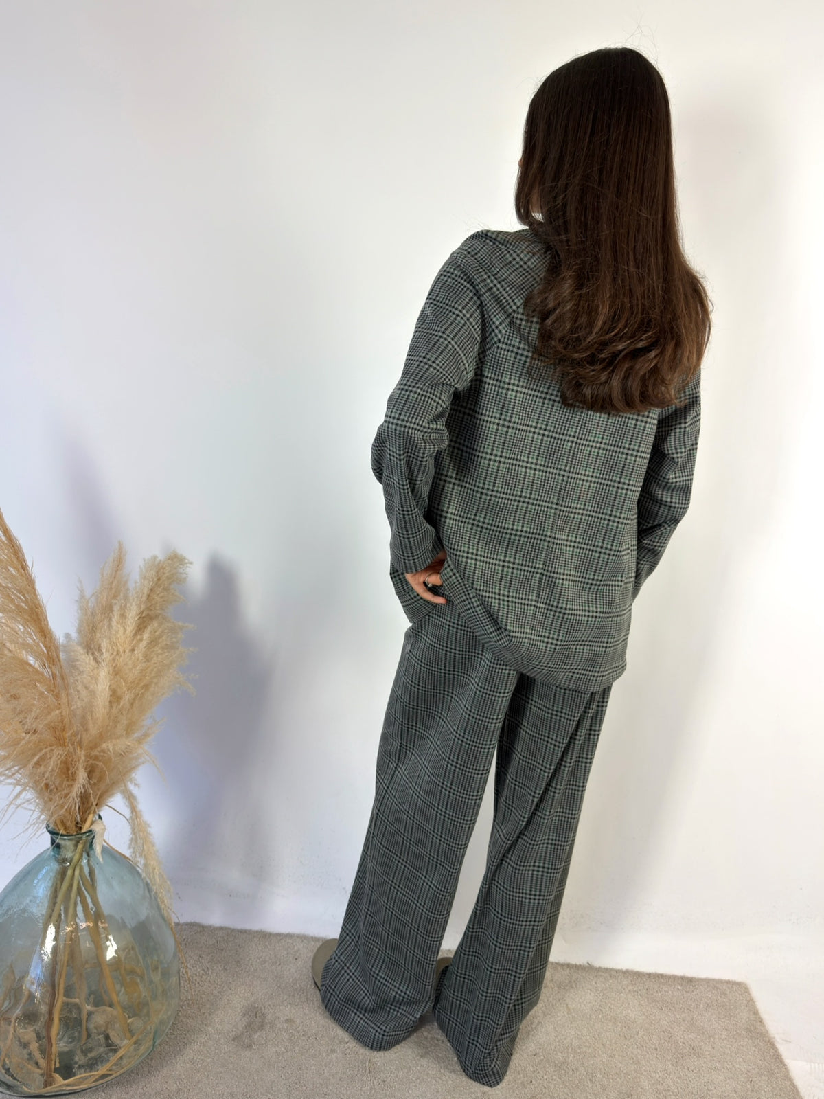 Blazer Over Principe De Galles Surkana