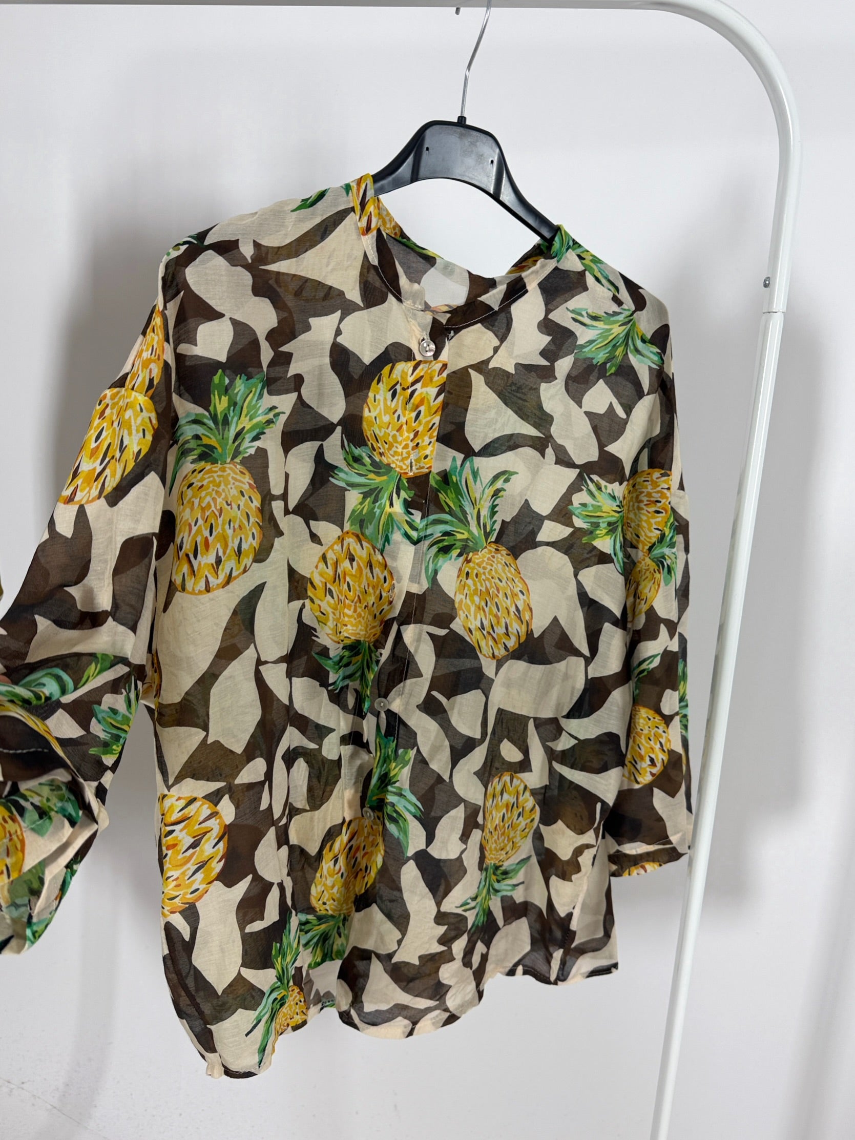 Camicia Misto Seta +Fantasie