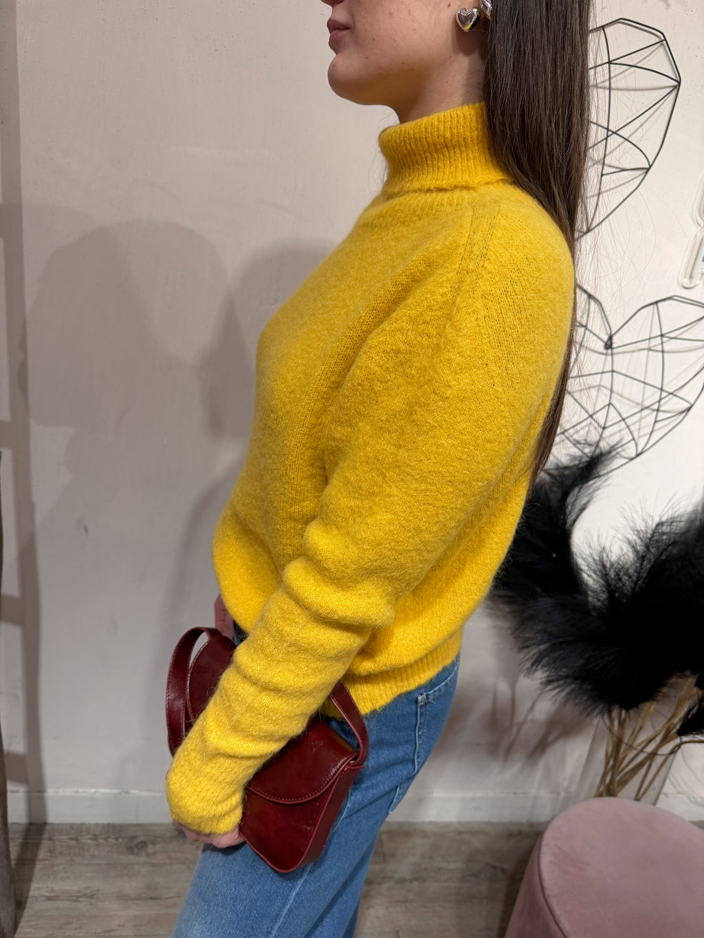 Pull Dolcevita Alpaca Kontatto +Colori