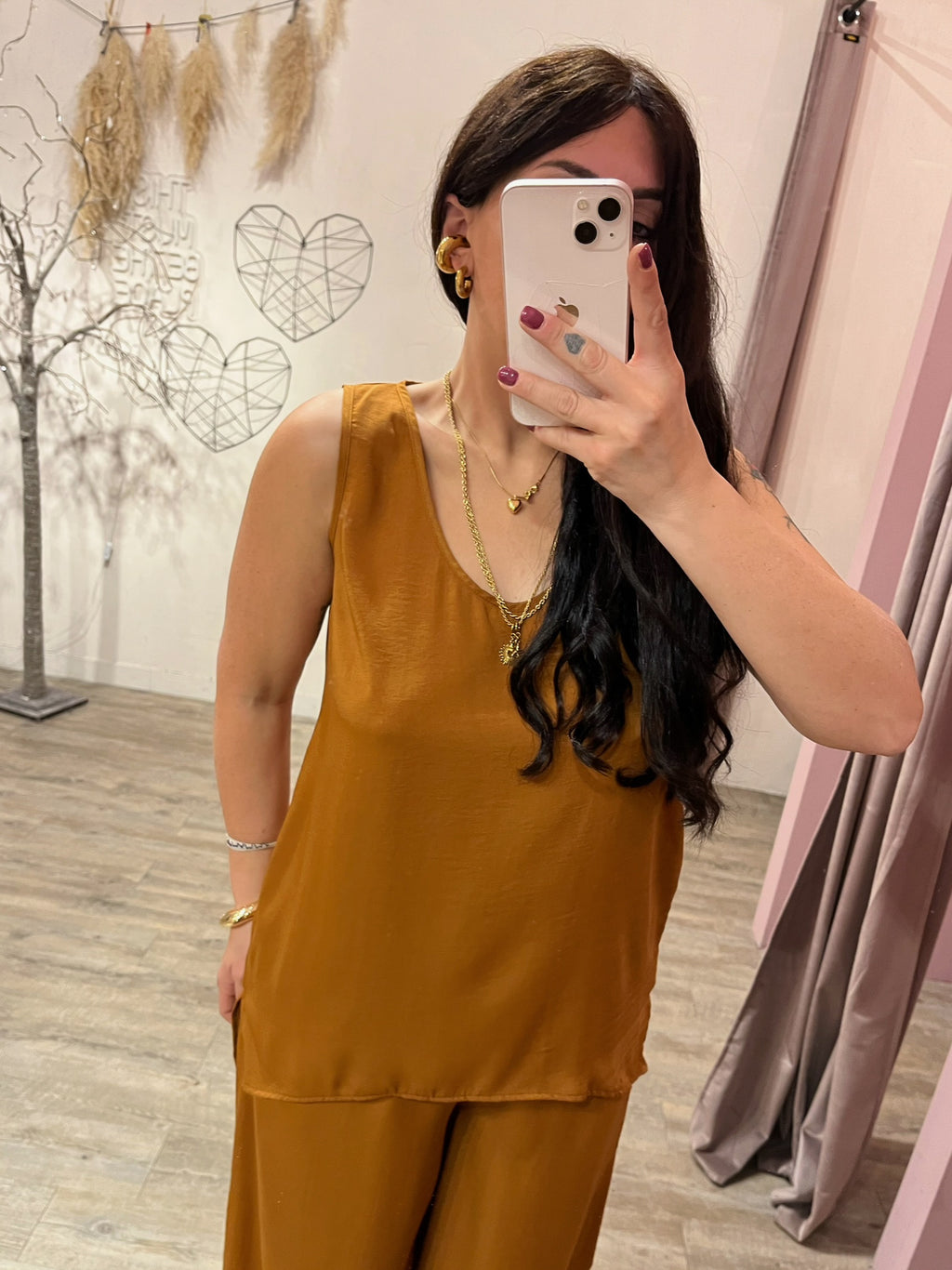 Canotta Lunga Satin YouDecide +colori