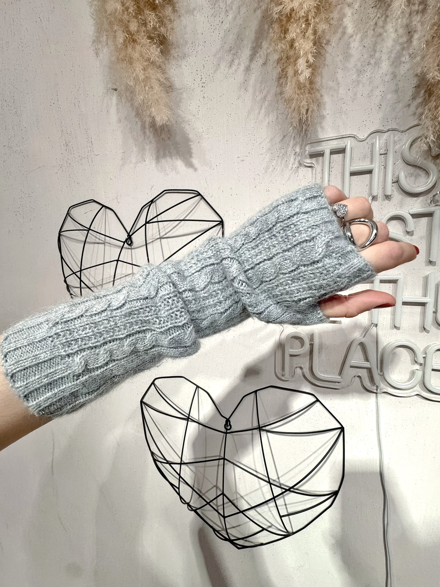 Manicotti Lurex  +Colori