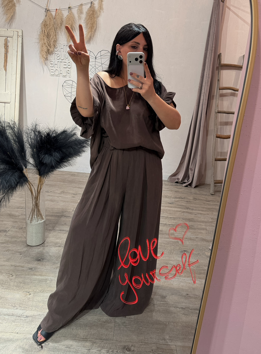 Blusa Parisienne Viscosa Lavata +colori