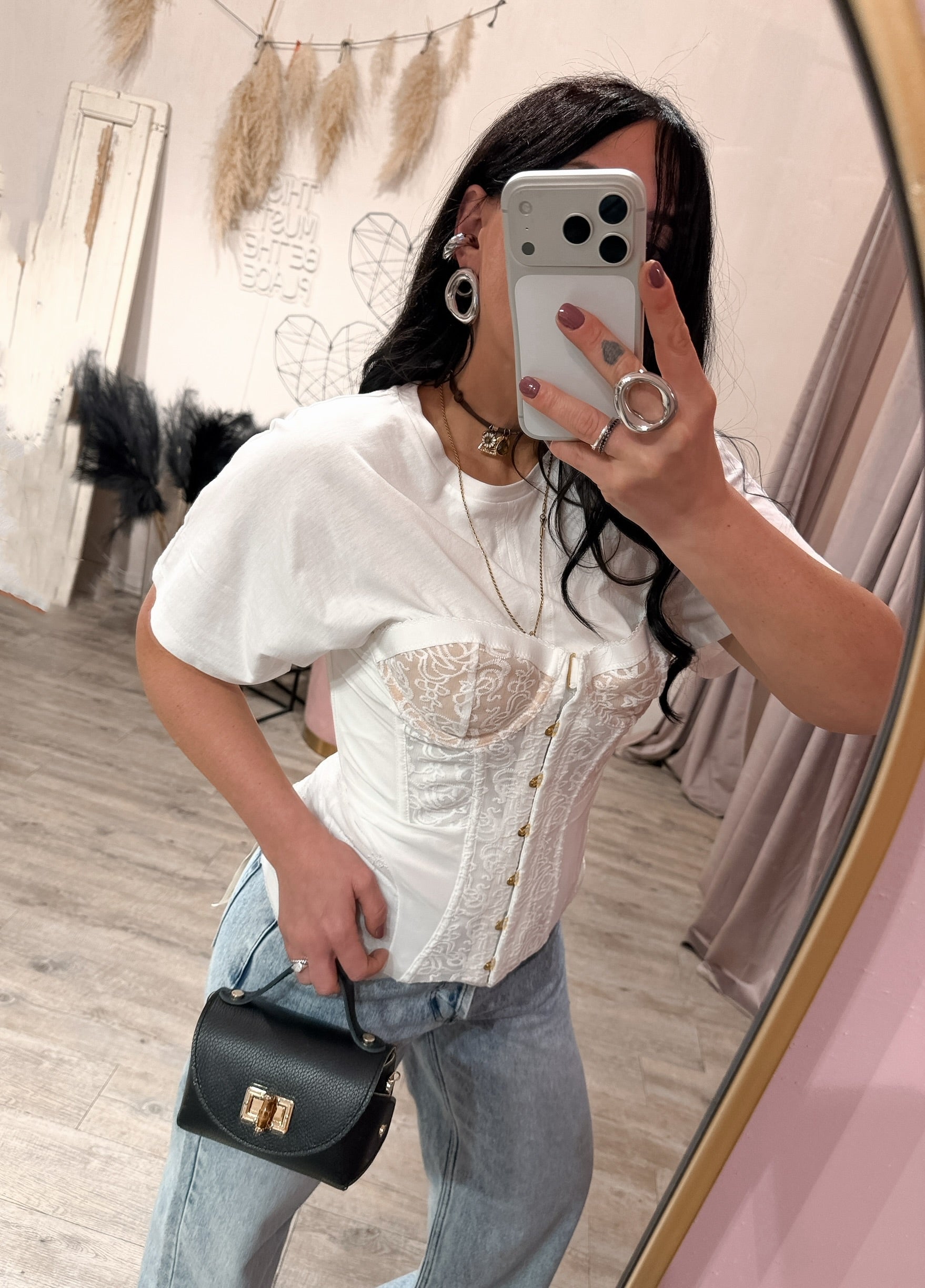 Bustier in Pizzo +colori
