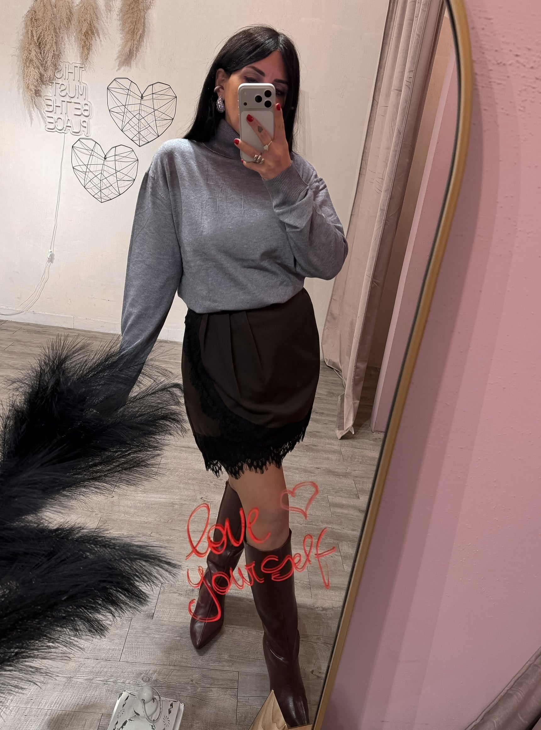 Maglia Basic Dolcevita +colori