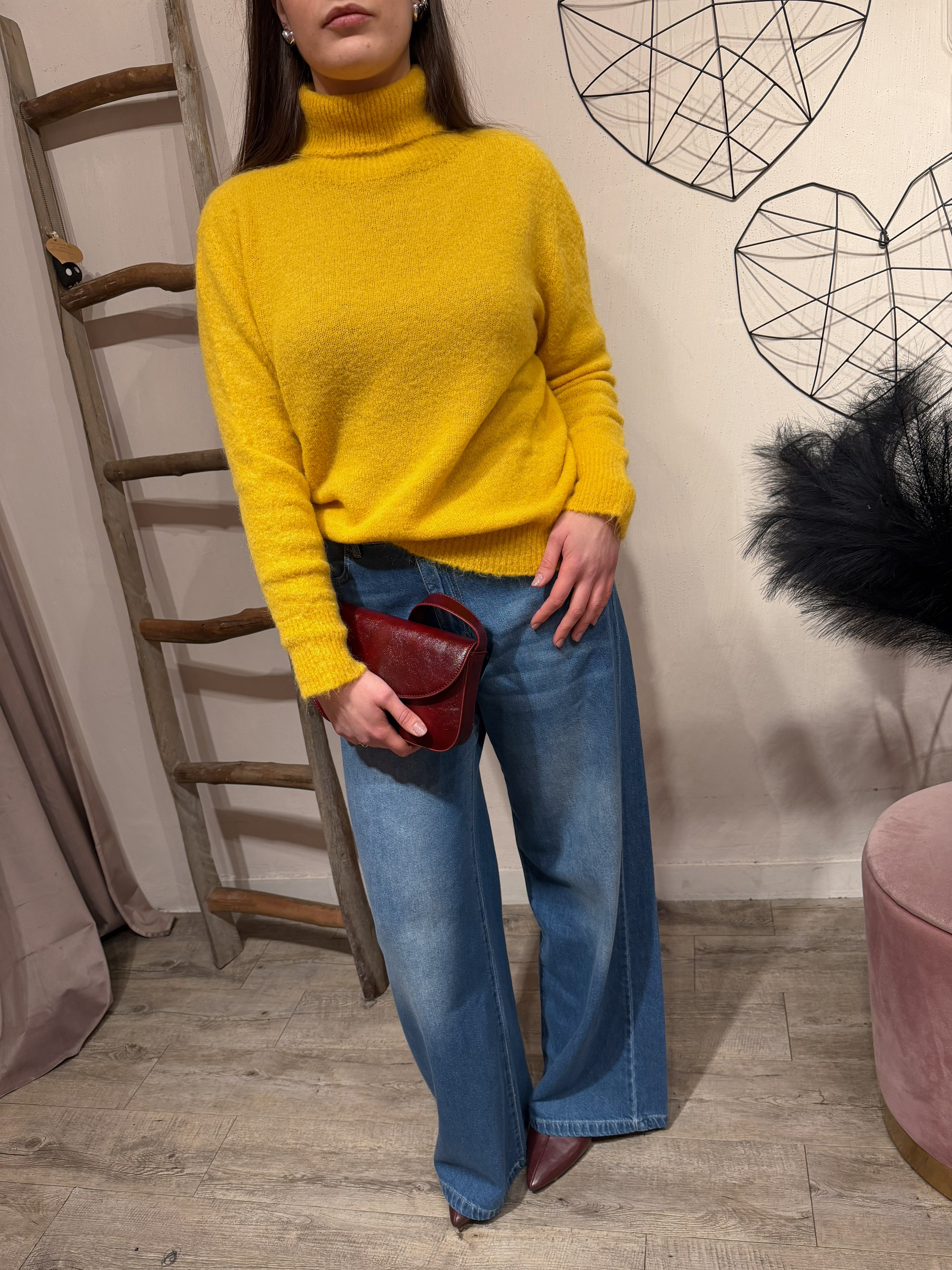 Pull Dolcevita Alpaca Kontatto +Colori