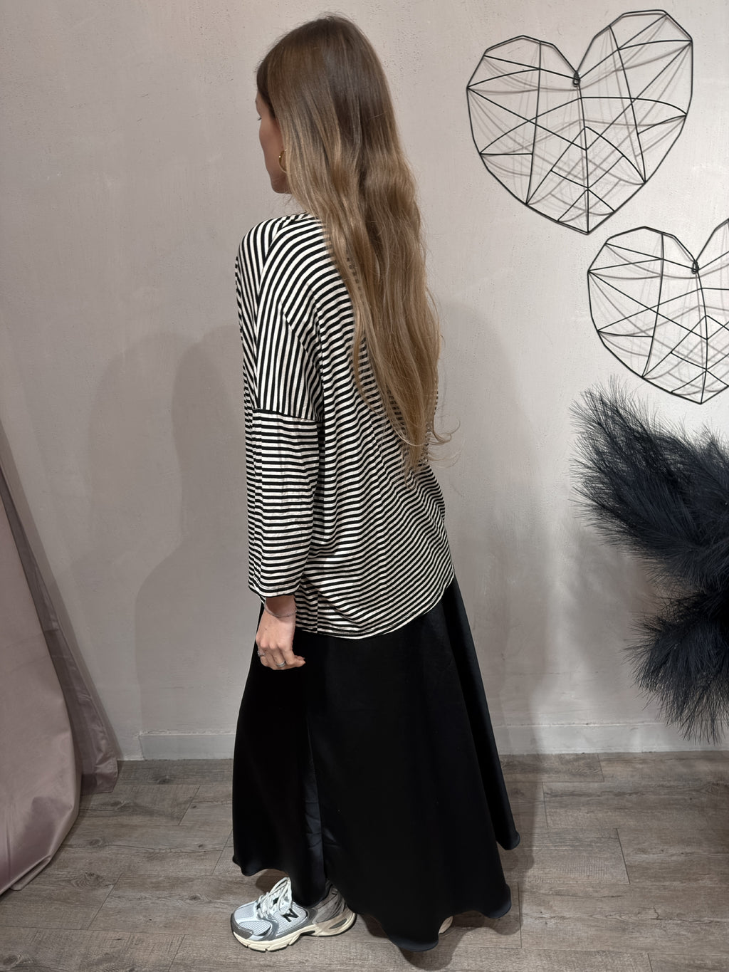 Gonna Midi Satin +Colori