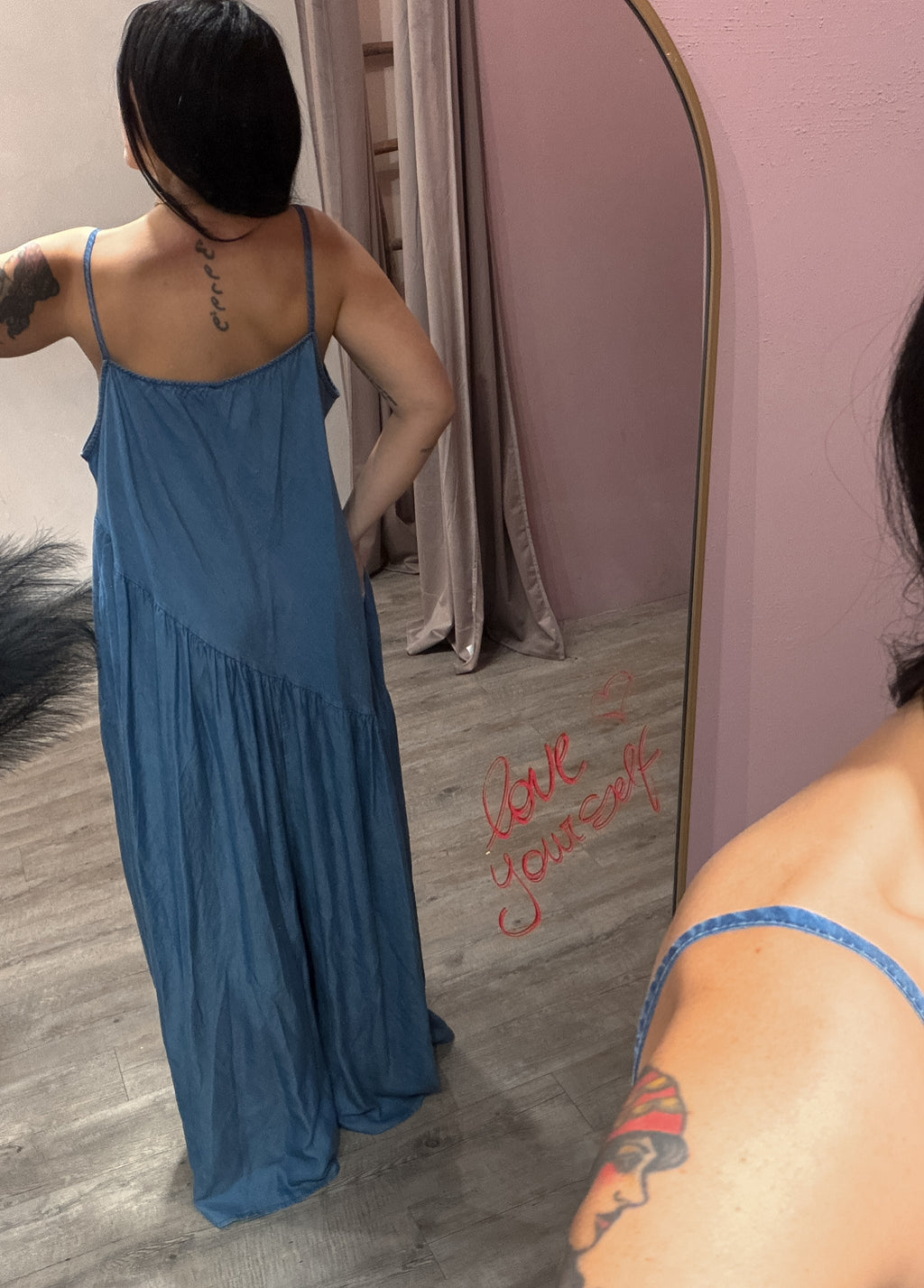 Maxi Jumpsuit Tessa Denim +colori