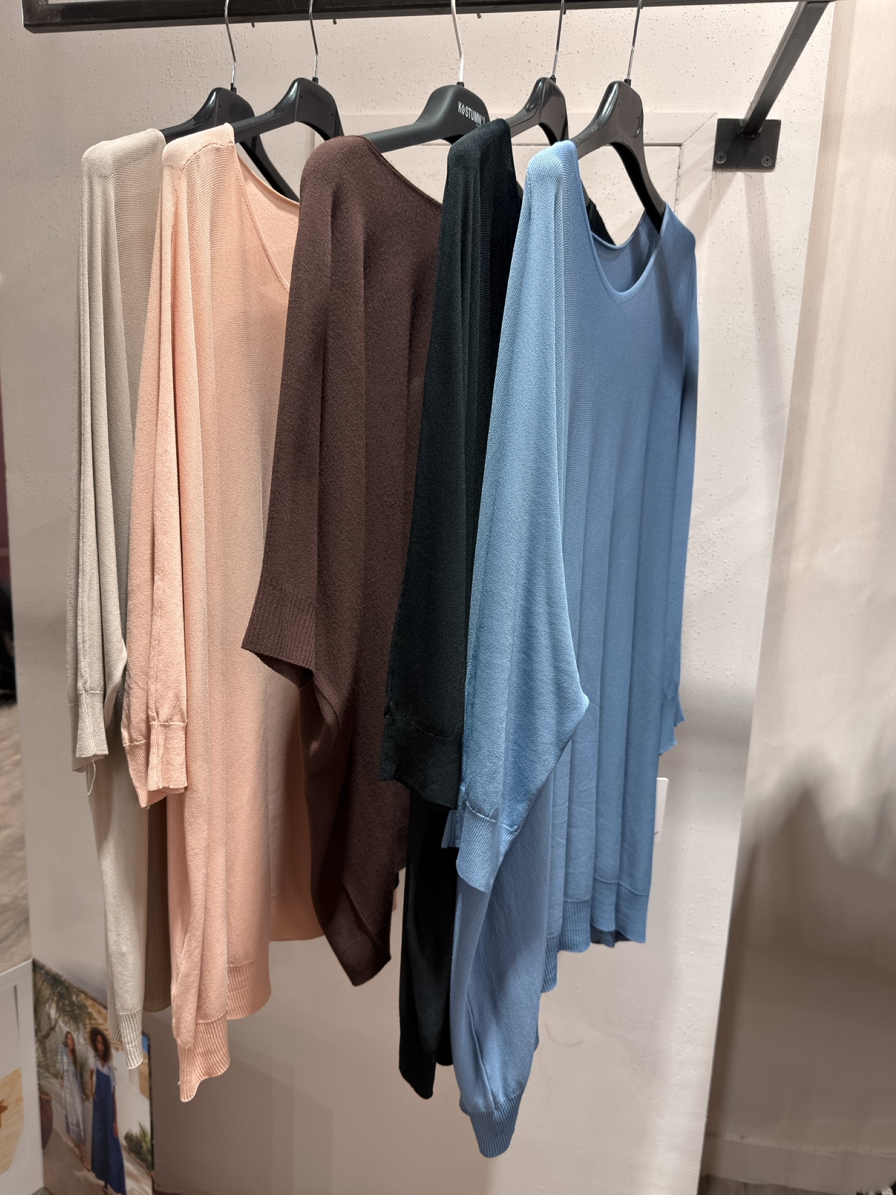 Maxi Maglia Filo Viscosa +colori
