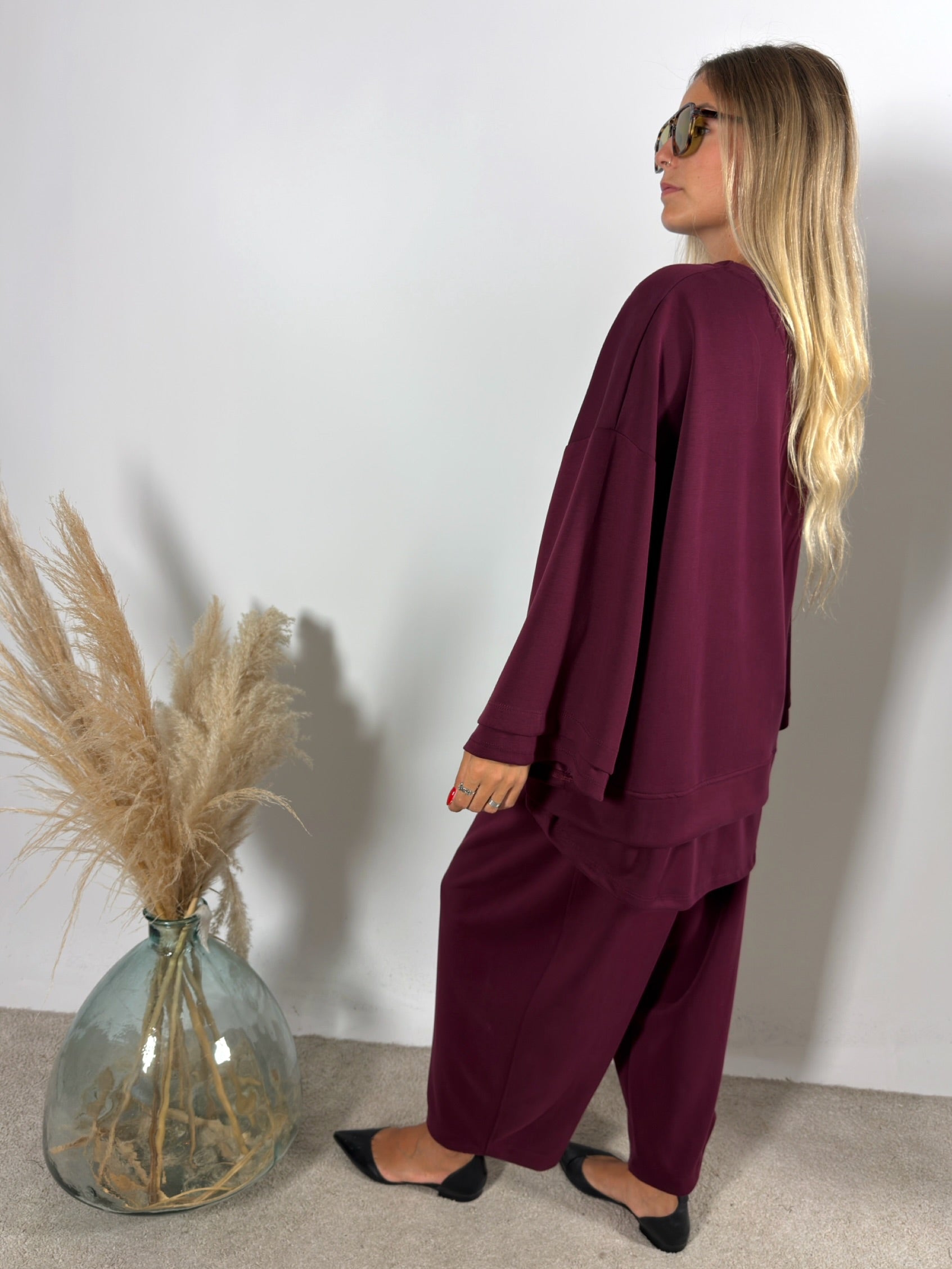 Pantalone Ovetto Curvy Scuba +colori