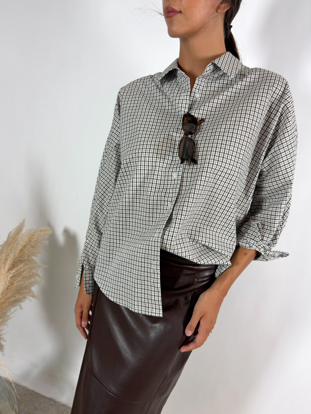 Camicia Boyfriend Check Wild Pony