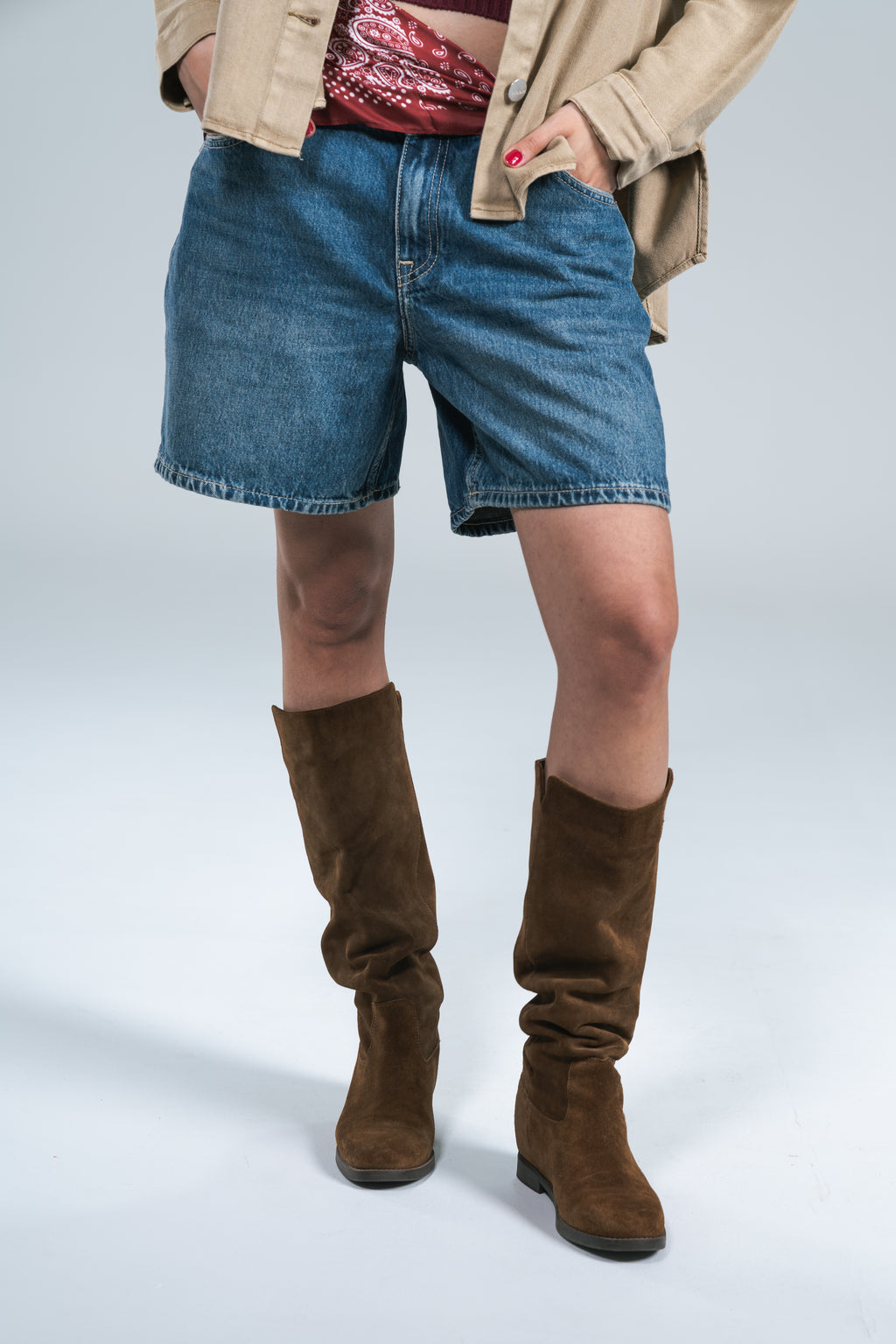 Bermuda Dr. Denim Blu Medio