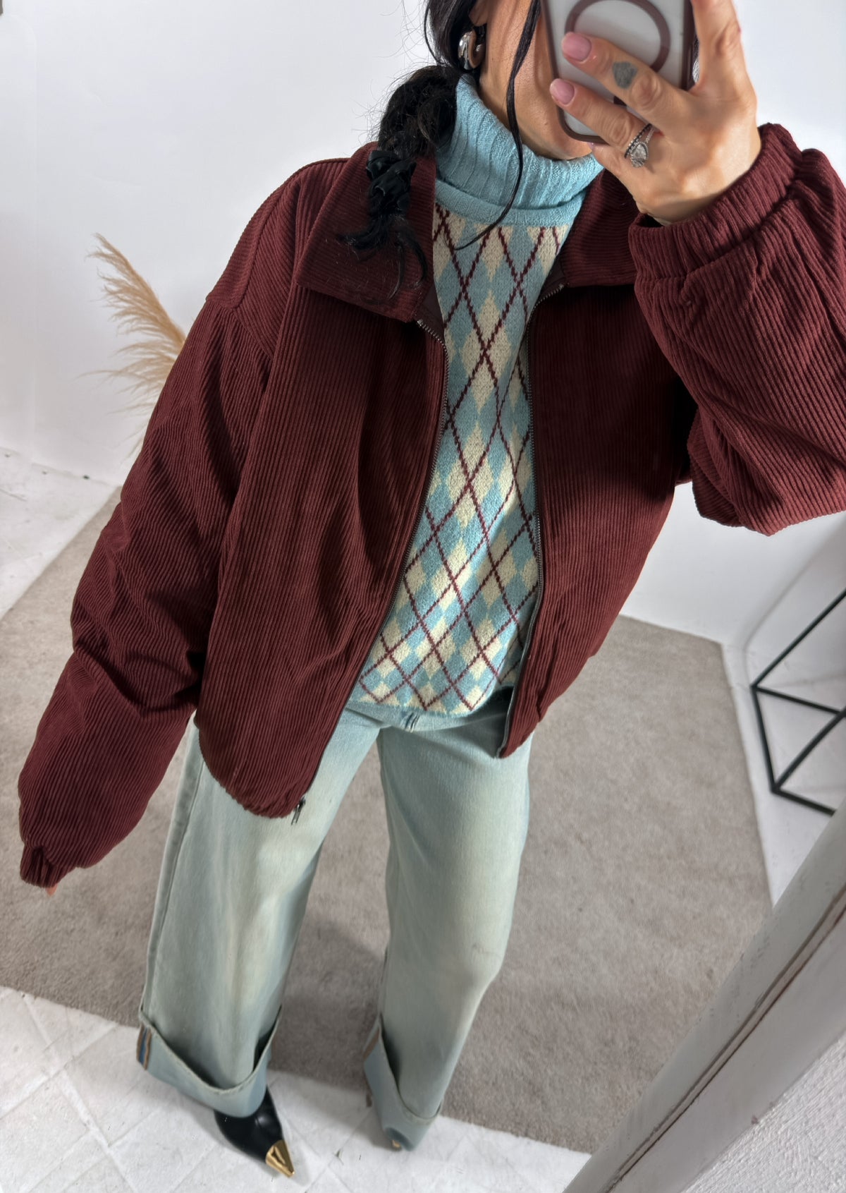 Bomber Oversize Costine Velluto 24Colours