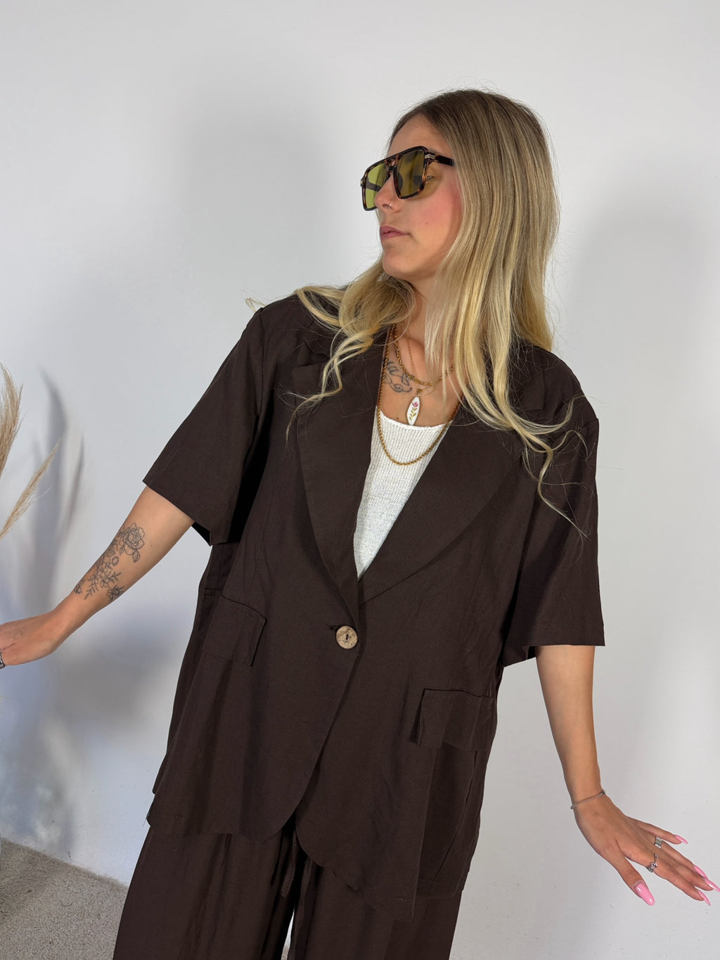 Tailleur Linen Over +colori